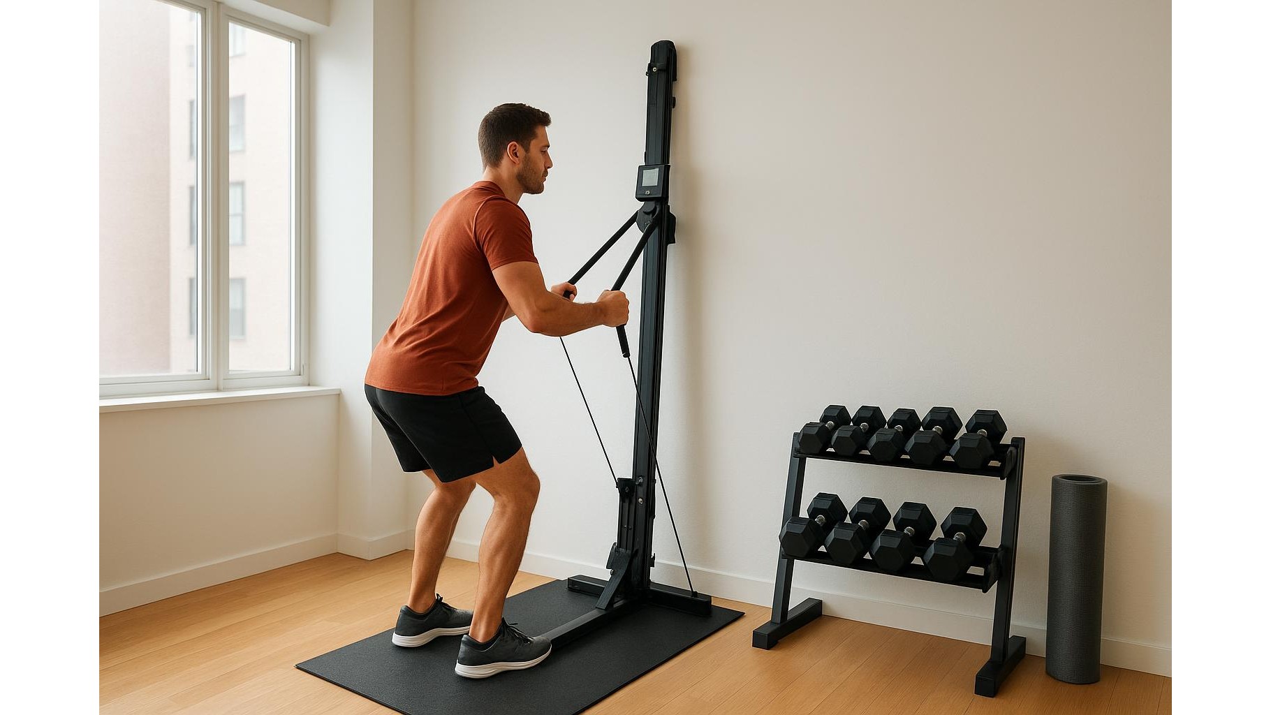 Compact ski erg machines for home: what to know before adding one to your cardio corner