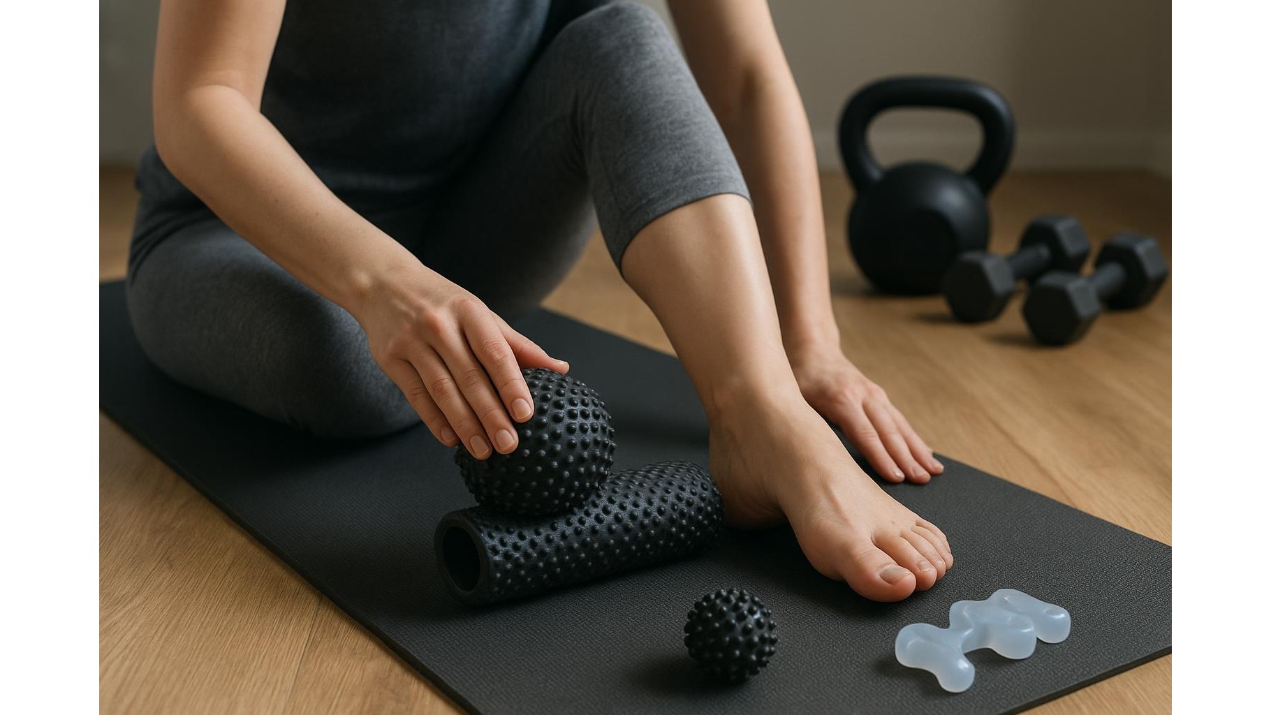 Foot rollers and toe spacers at home: simple tools to keep lifters’ feet healthy