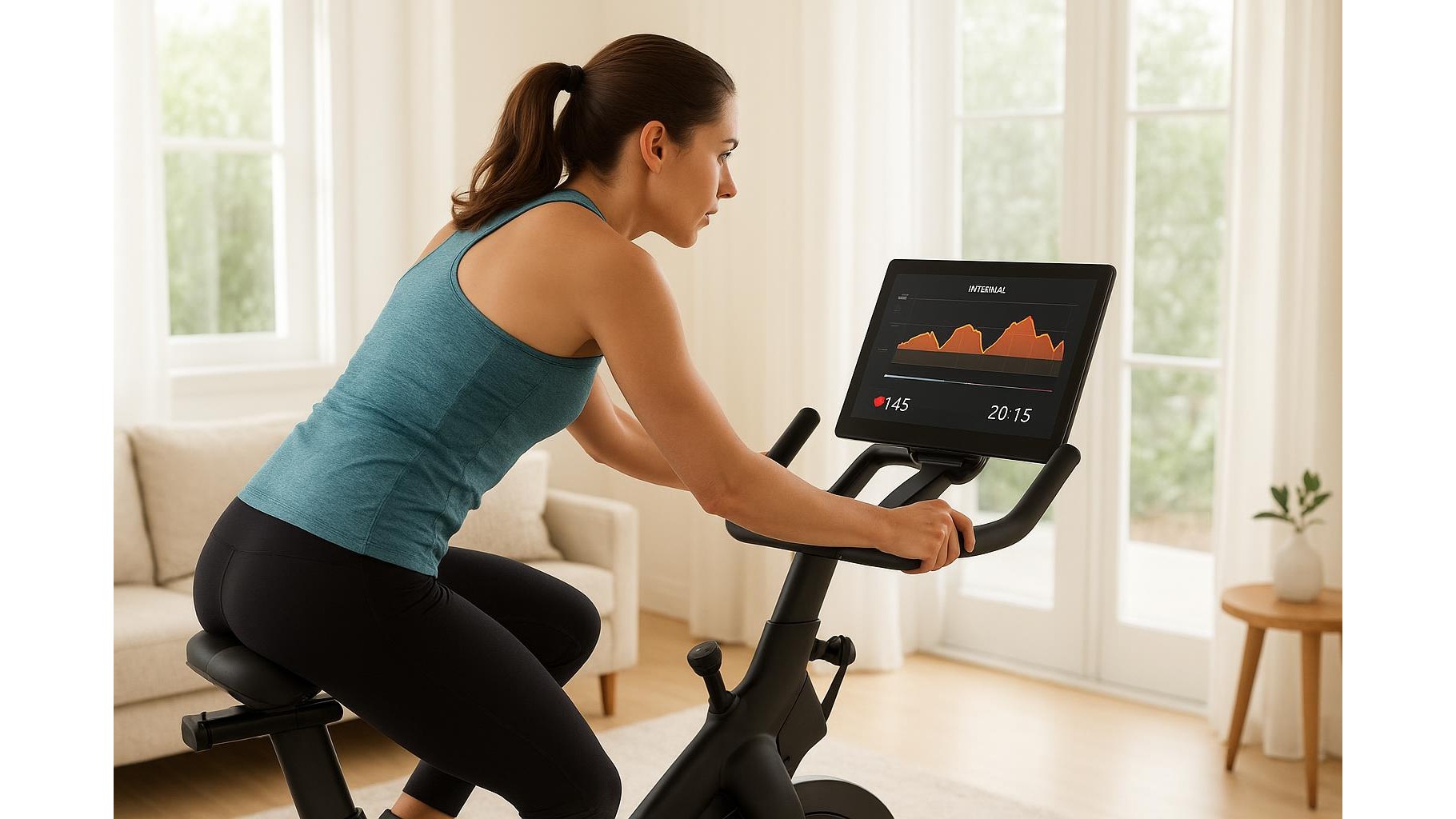 How to use built-in programs on your home exercise bike for real cardio progress