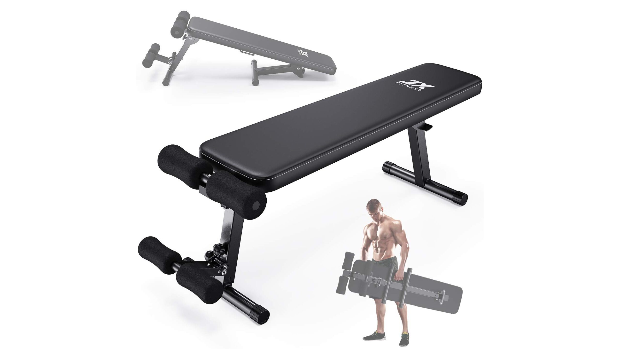 JX FITNESS adjustable weight bench, a versatile base for strength training at home