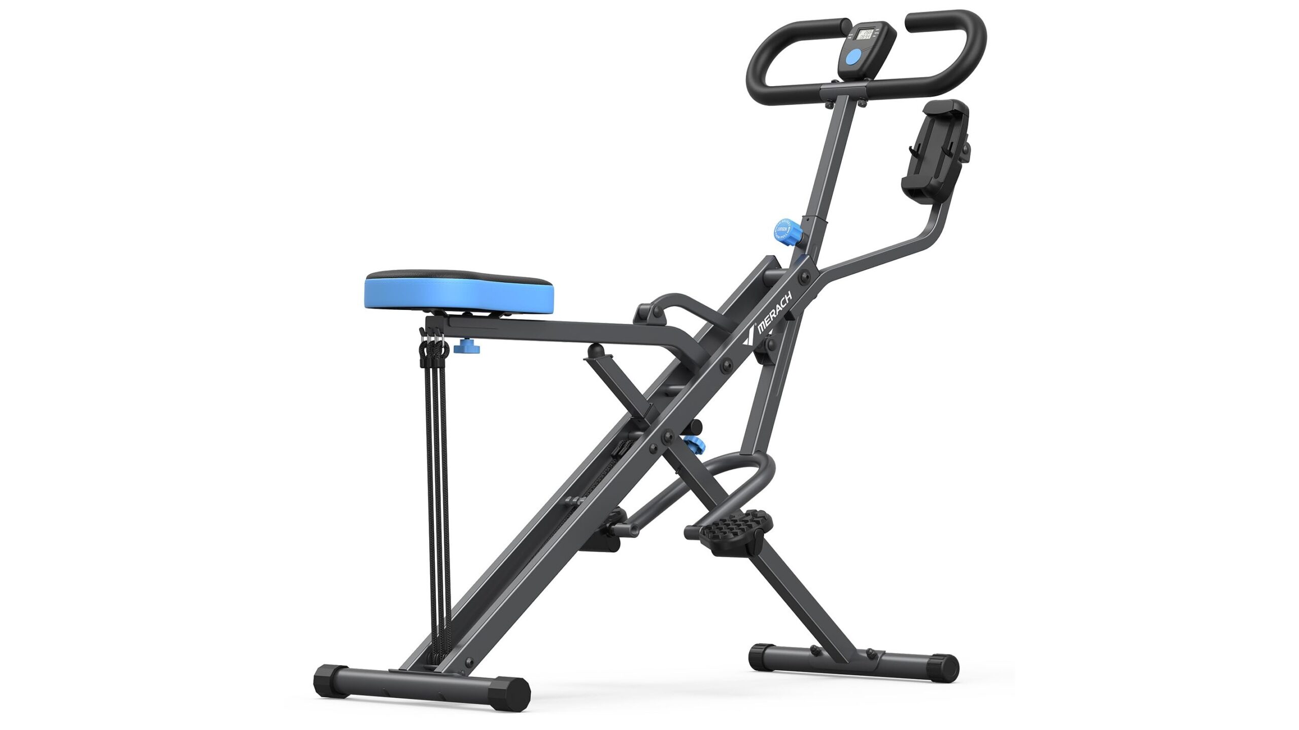 MERACH R07 Pro rowing machine, foldable full body trainer for small home gyms