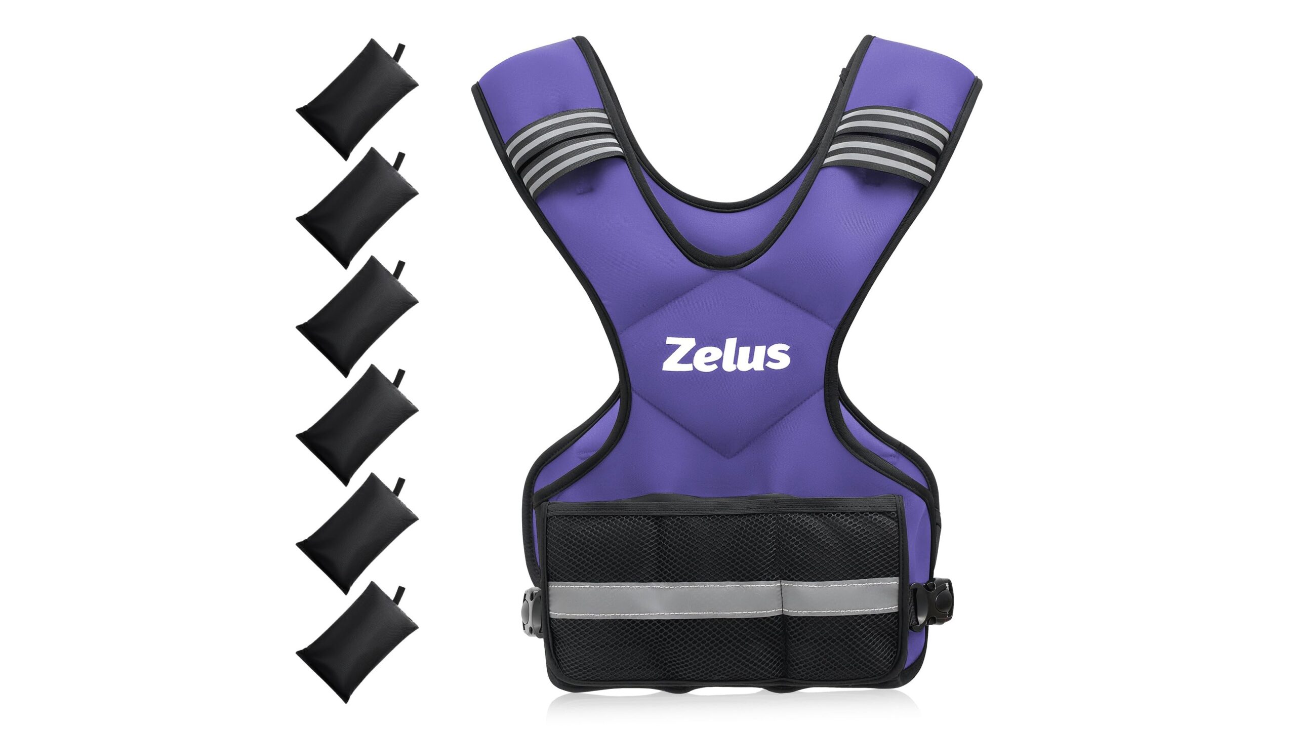 ZELUS adjustable weighted vest, super prezzo su Amazon per rendere tosti i workout a casa