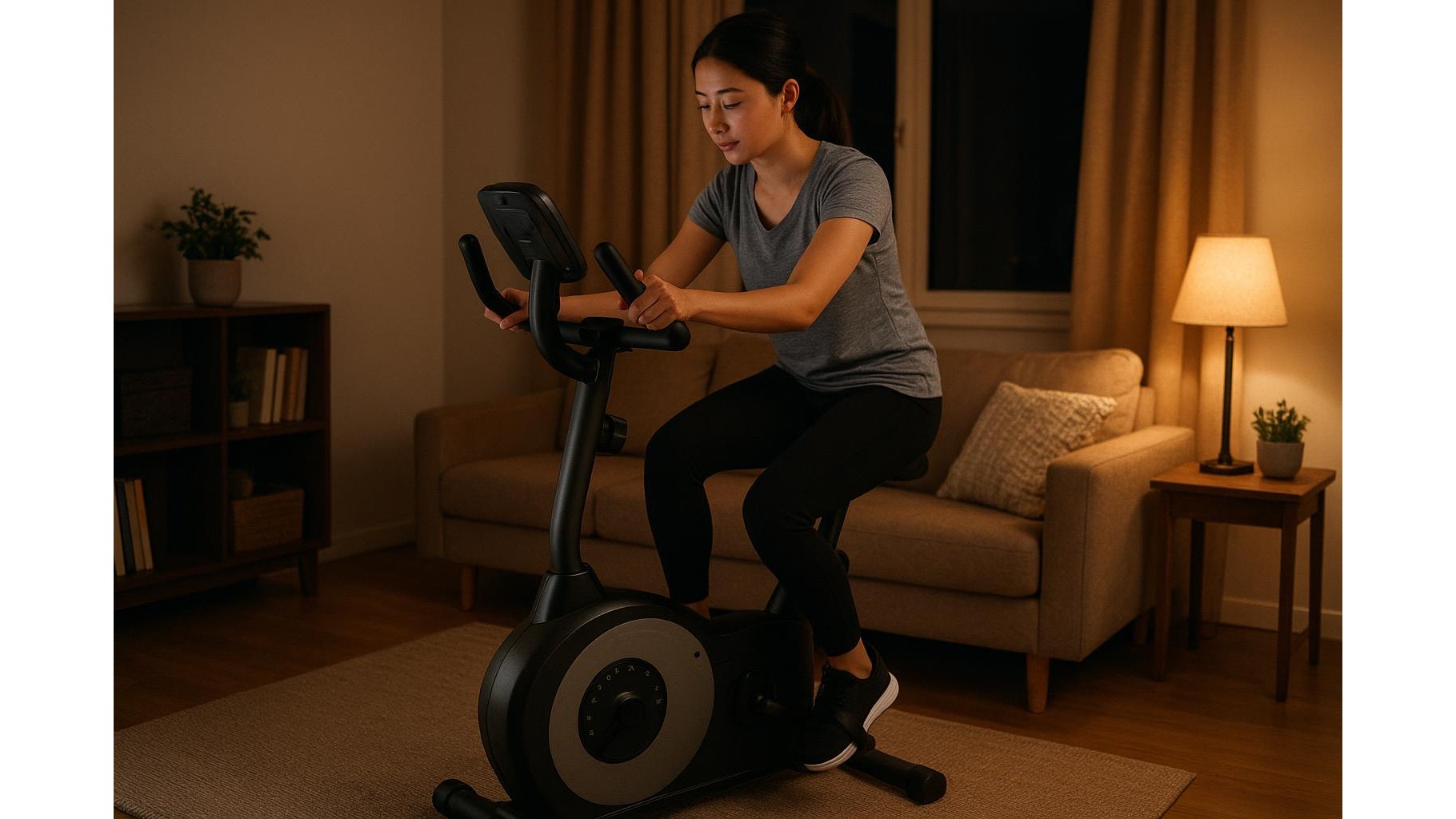 Magnetic upright bikes for late-night home cardio: how to choose an ultra-quiet model