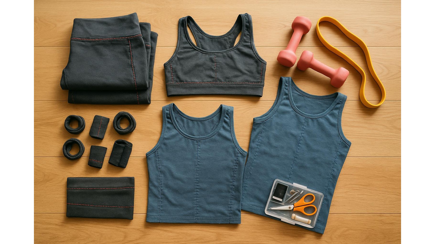 Sustainable home workout wardrobe: how to repair, reuse and recycle your old fitness clothes