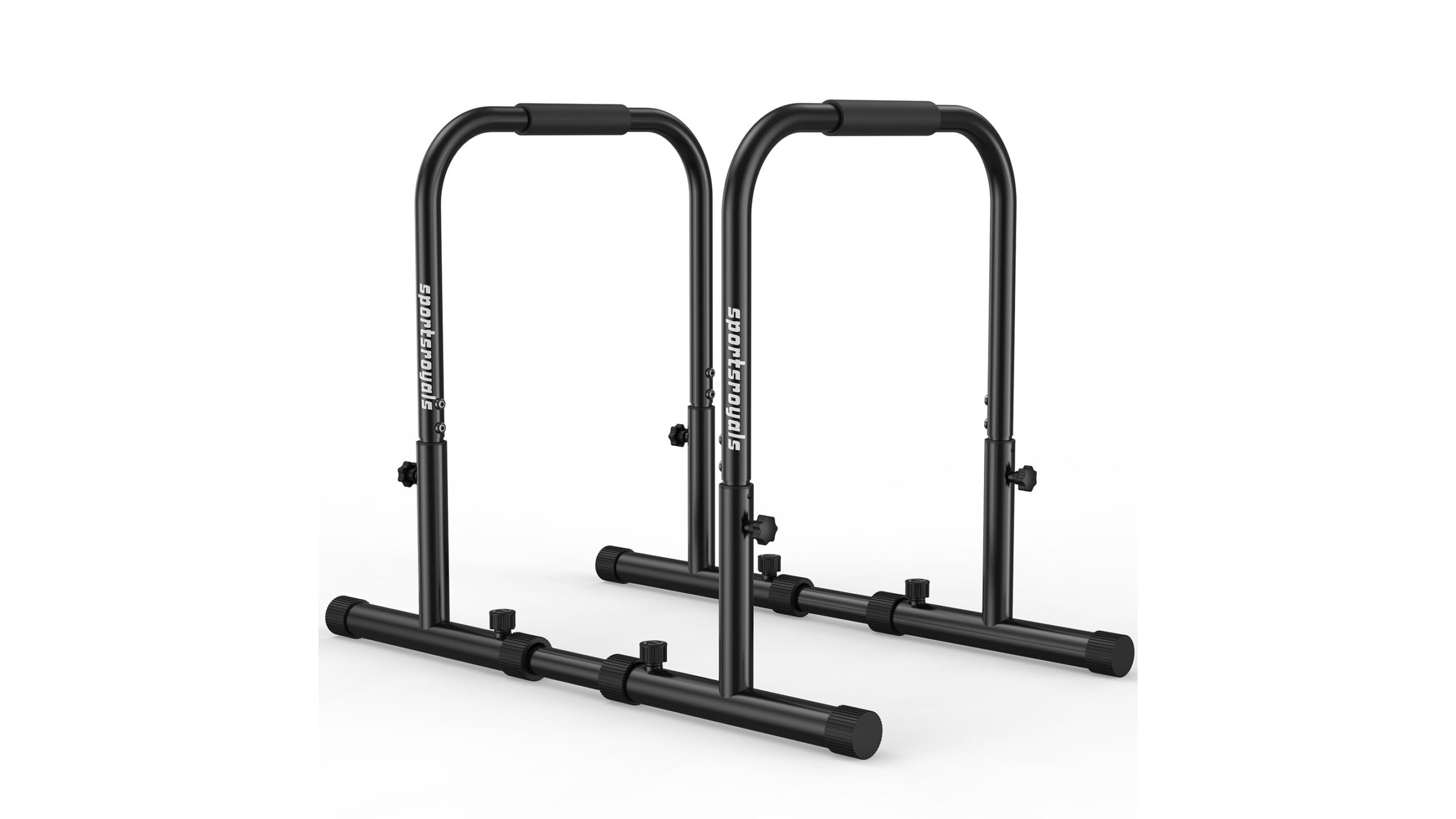 Sportsroyals adjustable dip bars, parallettes da 400 kg in offerta su Amazon per il tuo home gym