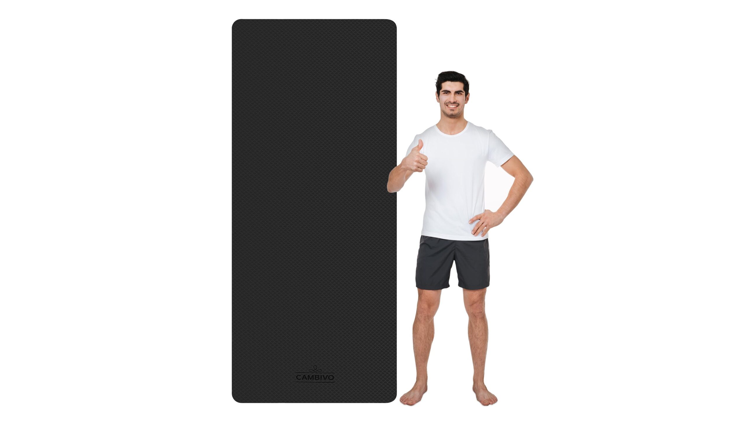 CAMBIVO extra long yoga mat, il tappetino extra lungo per allenarti comodo anche a casa