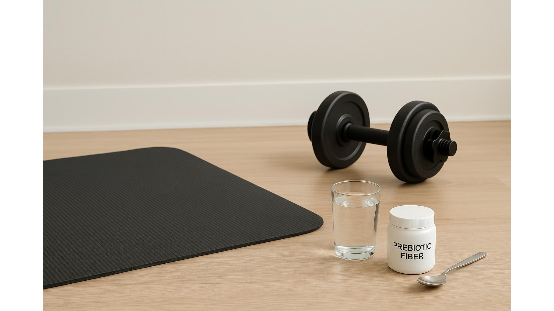 Prebiotic fiber supplements for home athletes: digestion, energy and timing