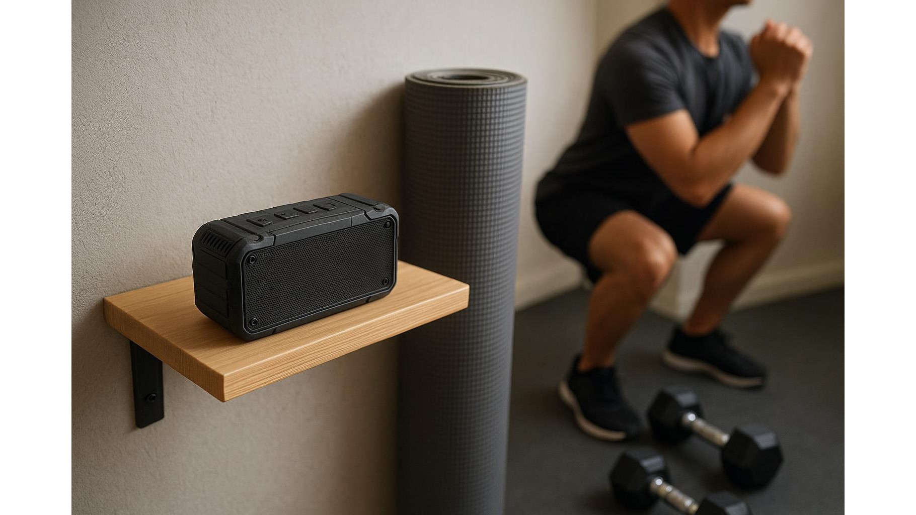 How to choose a Bluetooth speaker that really works in a tiny home gym