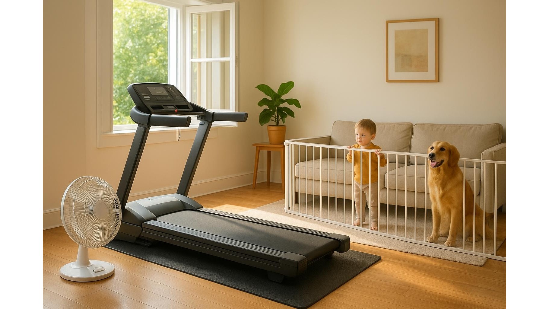 Where to put your cardio machine at home for less noise, more airflow and safer workouts