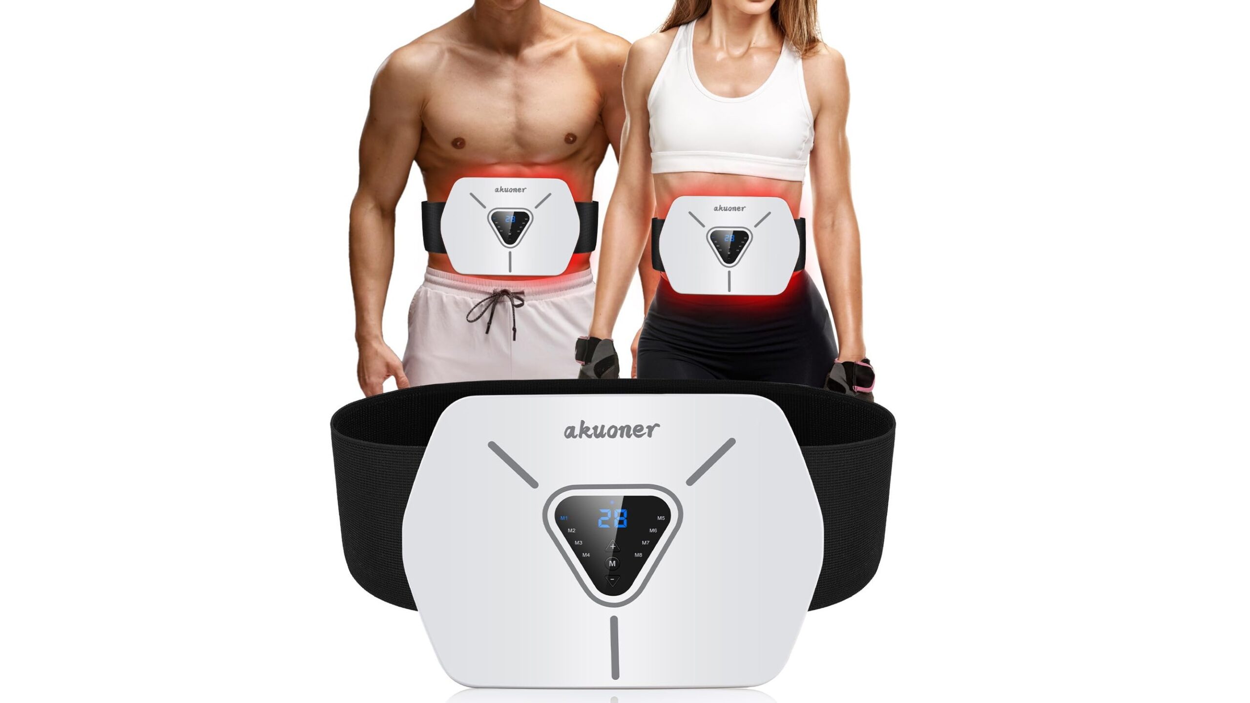 WaJiu EMS muscle stimulator, compact abs trainer for home and office now at a great Amazon deal