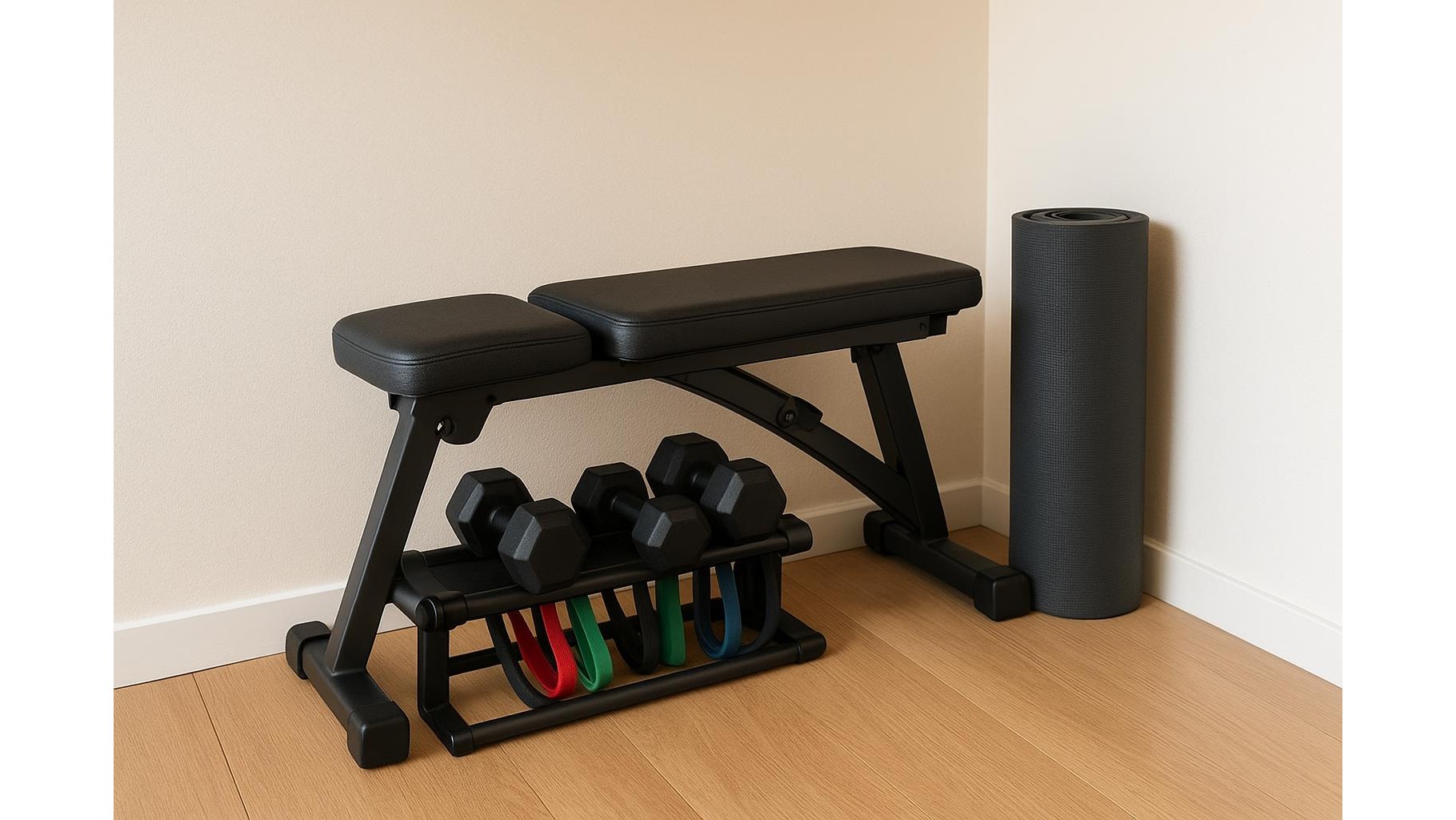 Foldable weight benches with built-in storage: how to choose a smart centerpiece for your home gym