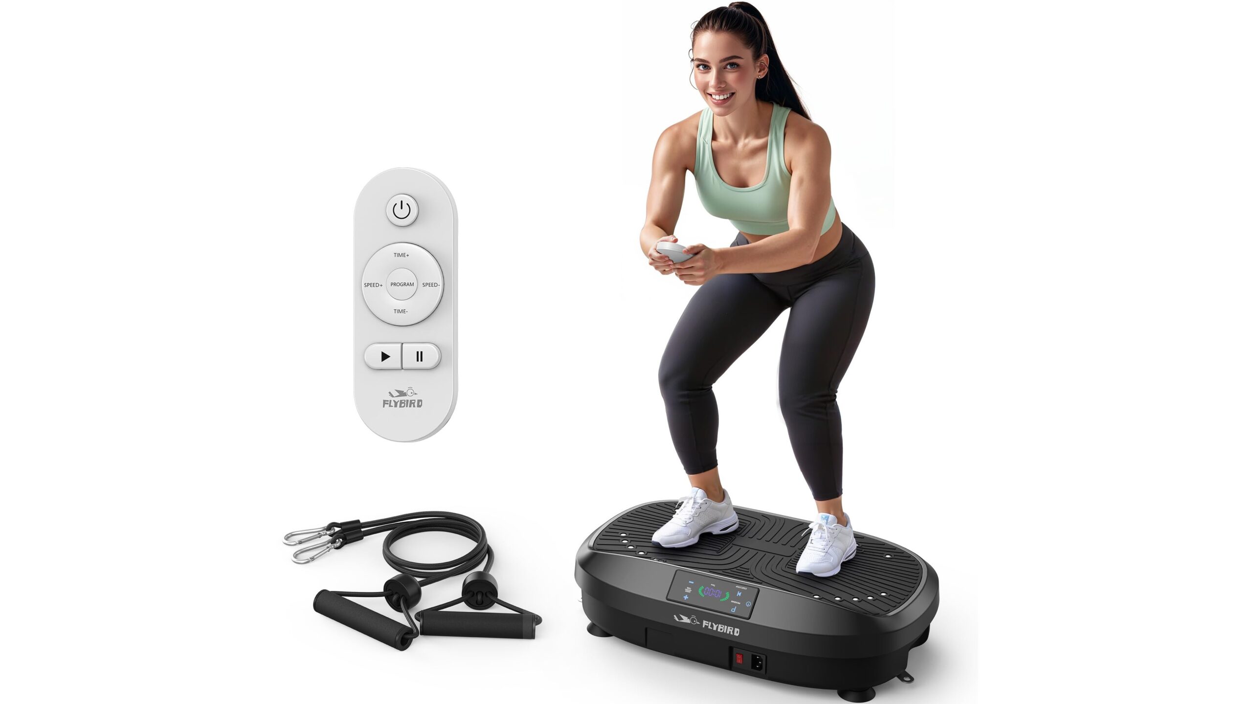 FLYBIRD vibration plate, full-body training platform at a great Amazon price
