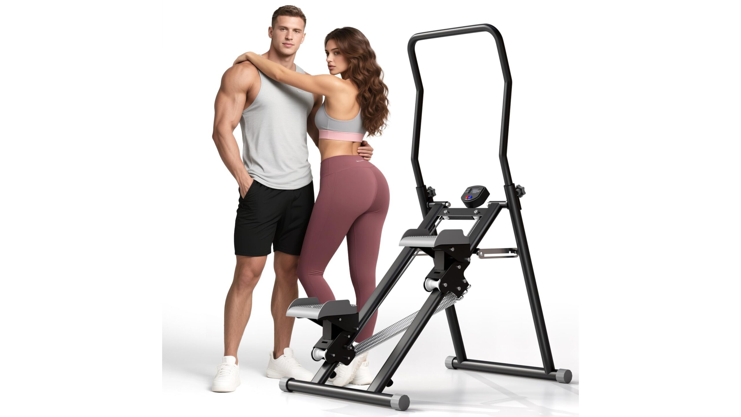 MOMODA folding vertical climber, full-body home gym machine in evidenza su Amazon