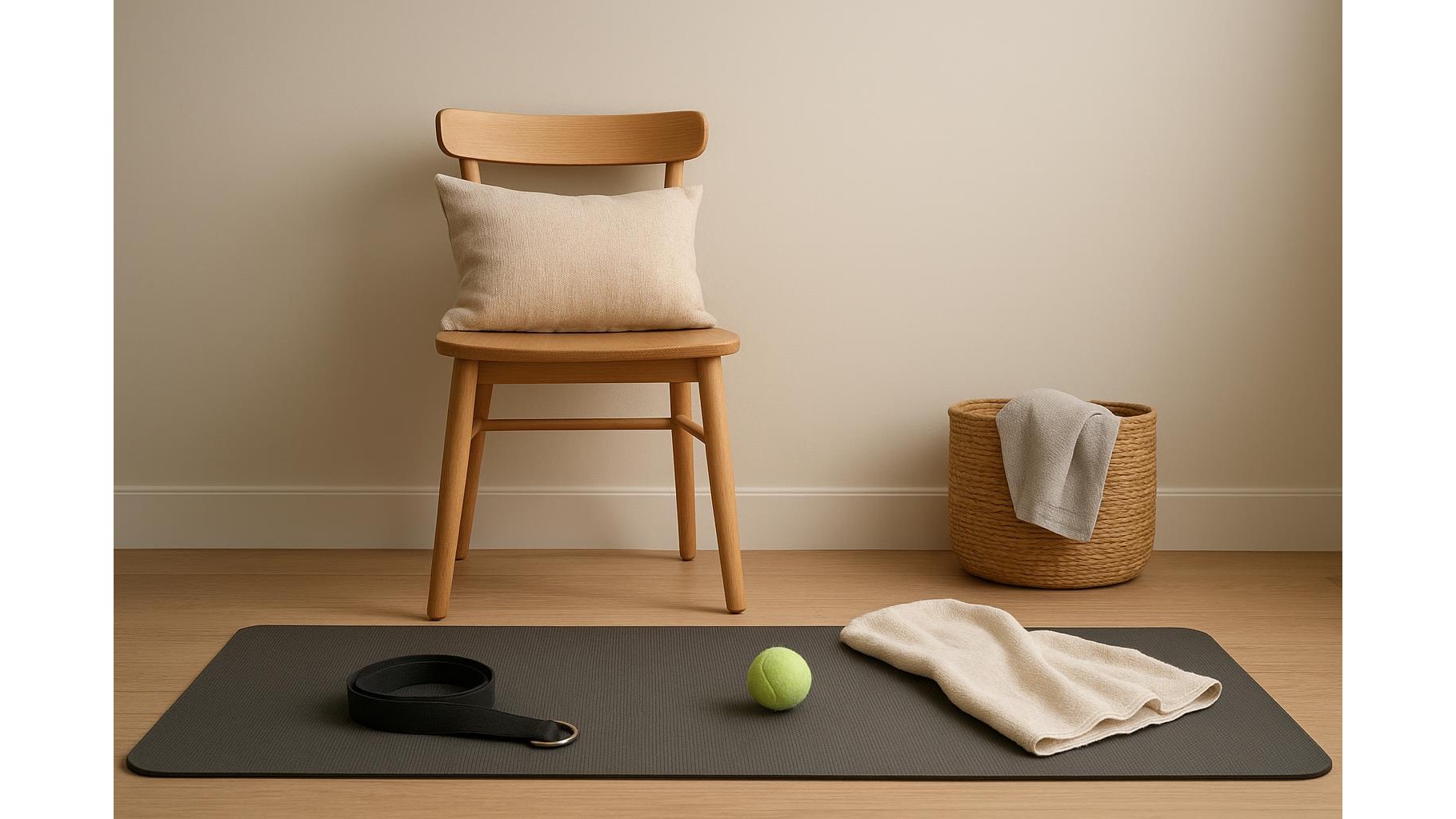DIY recovery tools at home: using pillows, belts and balls to support your post-workout routine
