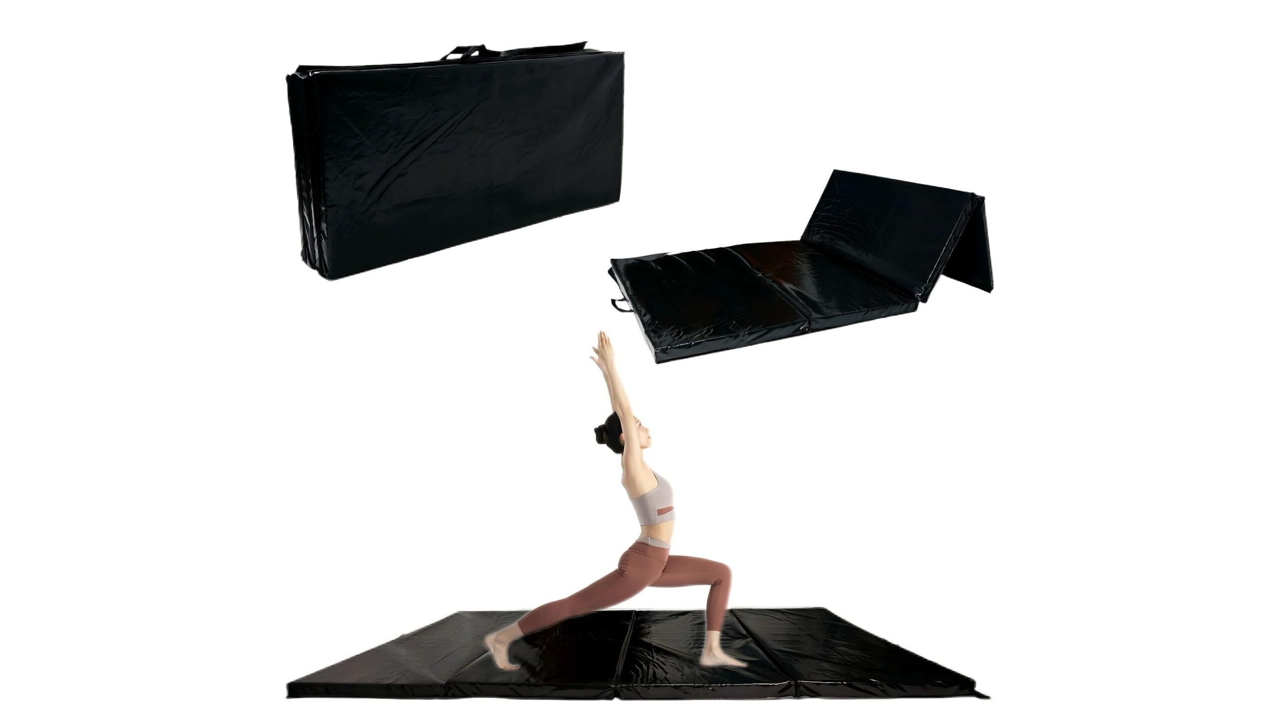 Kapler four-fold gymnastics mat, a thick and portable base for every home workout