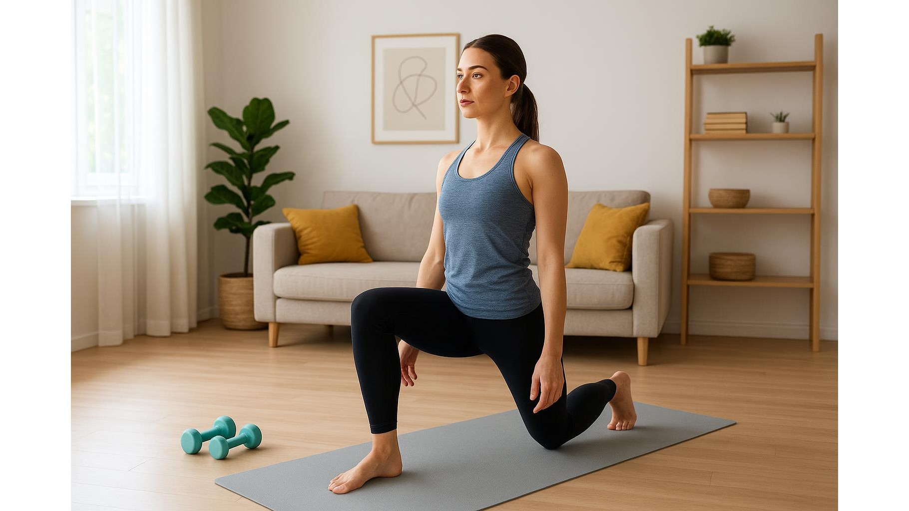 Pilates-inspired full body strength flow at home: 40-minute routine with minimal equipment