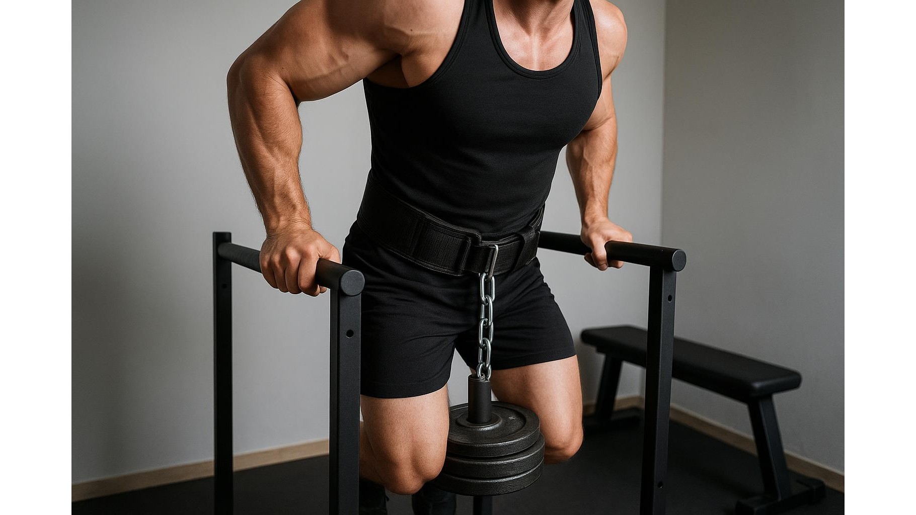 Modular dip belts and loading pins: how to turn bodyweight moves into heavy home strength training