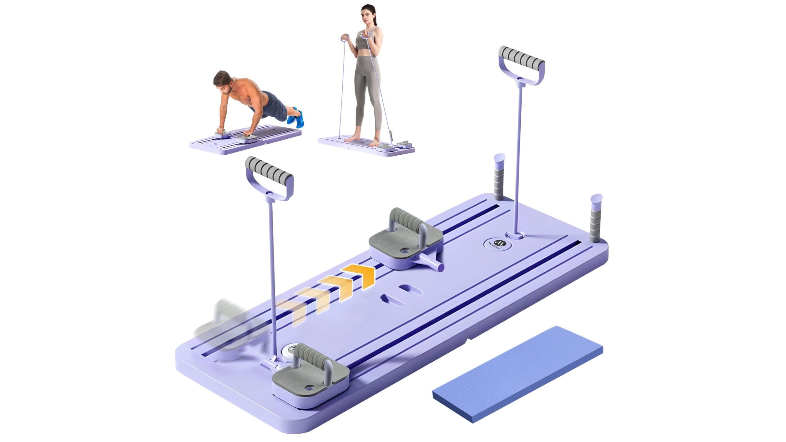 Rantizon ab roller board, compact core trainer for living room workouts on Amazon
