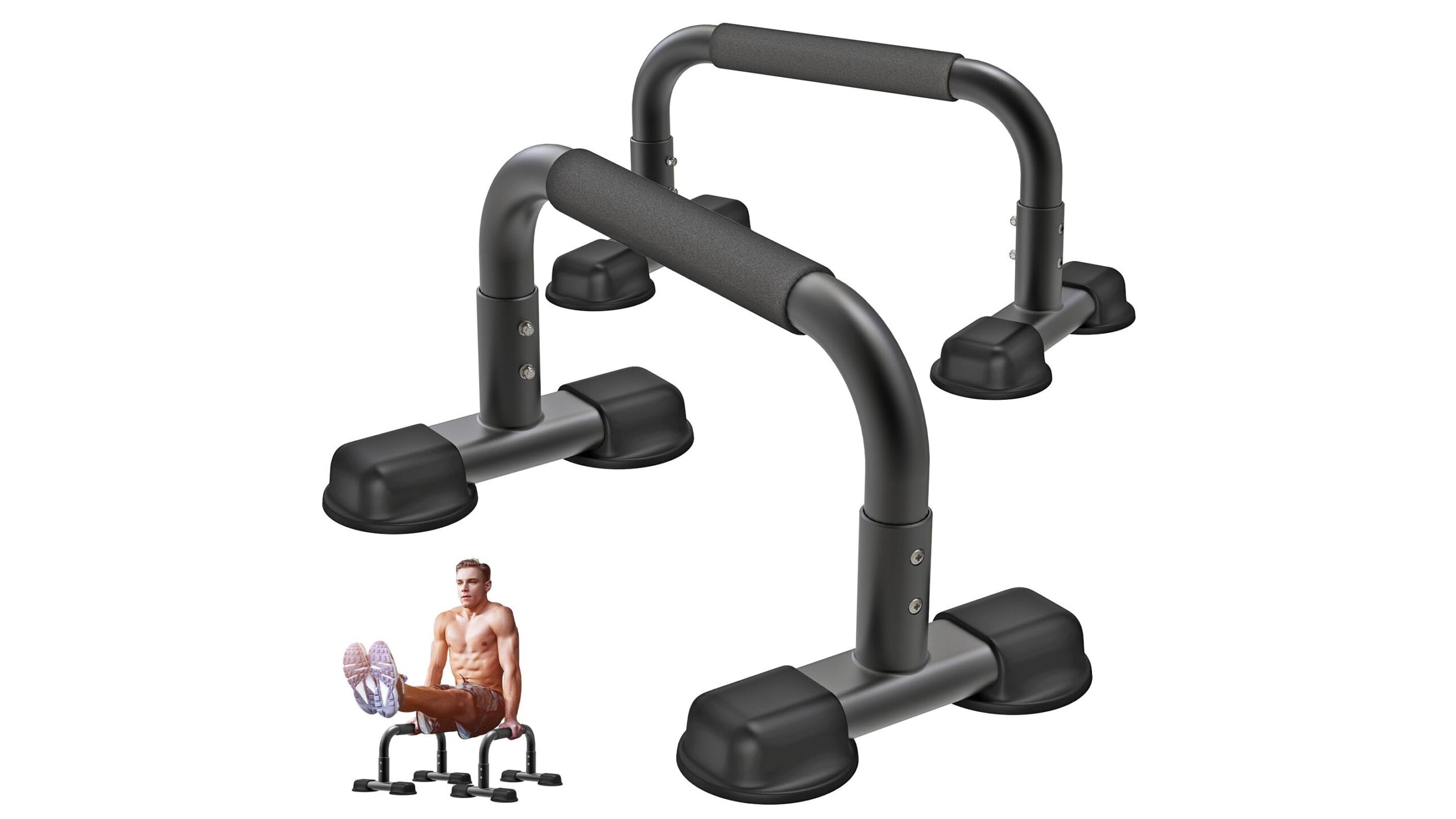 Dolibest pushup stand, portable press-up bars to upgrade your home bodyweight training