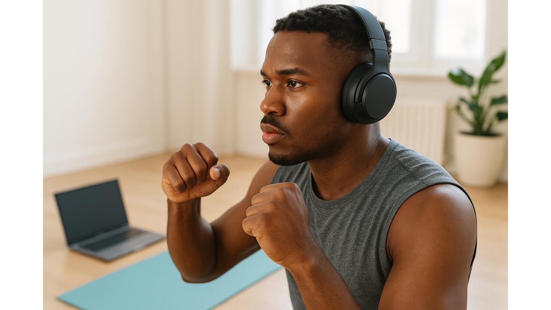 Budget wireless headphones for home workouts and remote work in one device