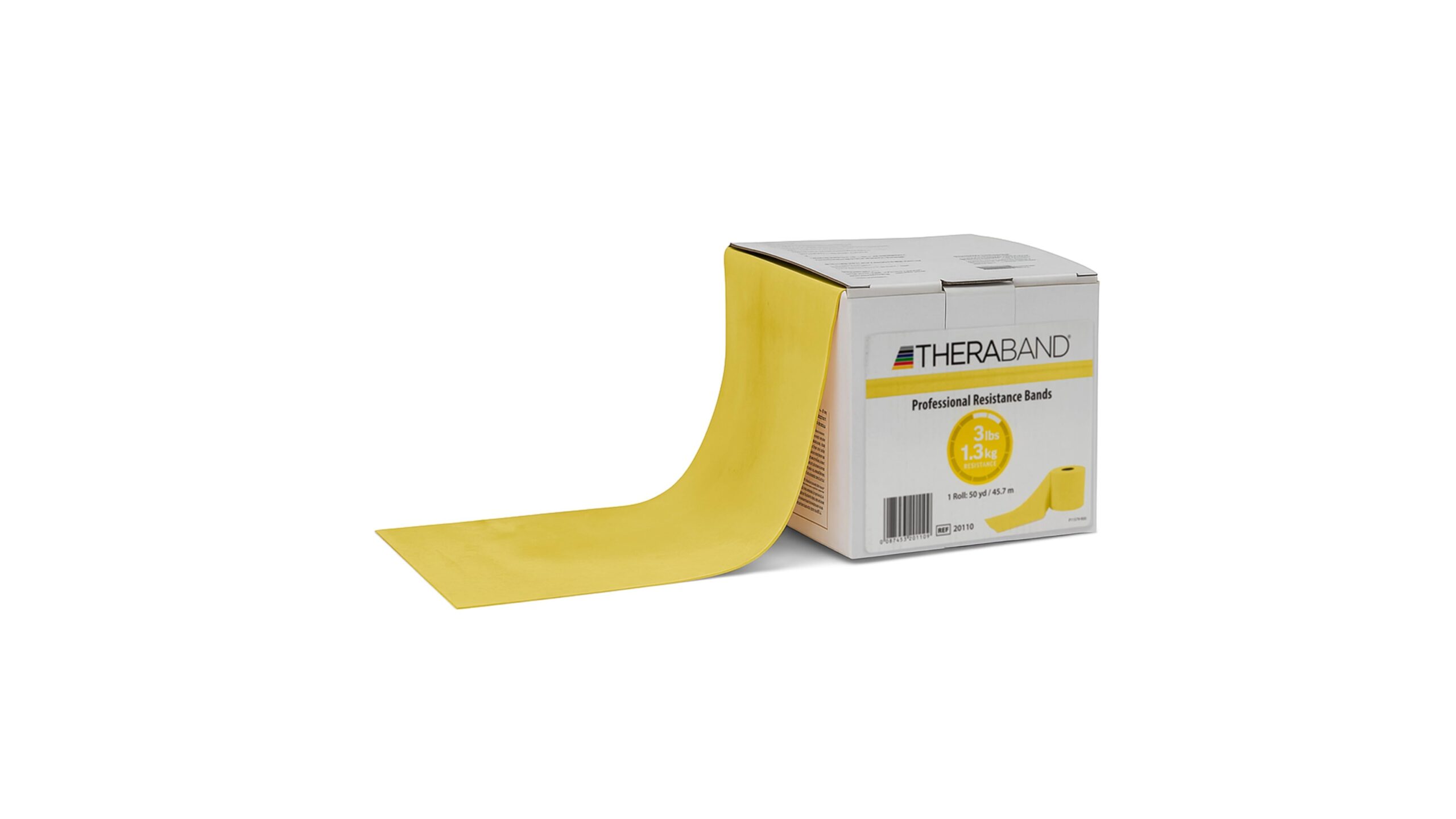 Theraband professional resistance band roll, the ideal format for building a complete home gym