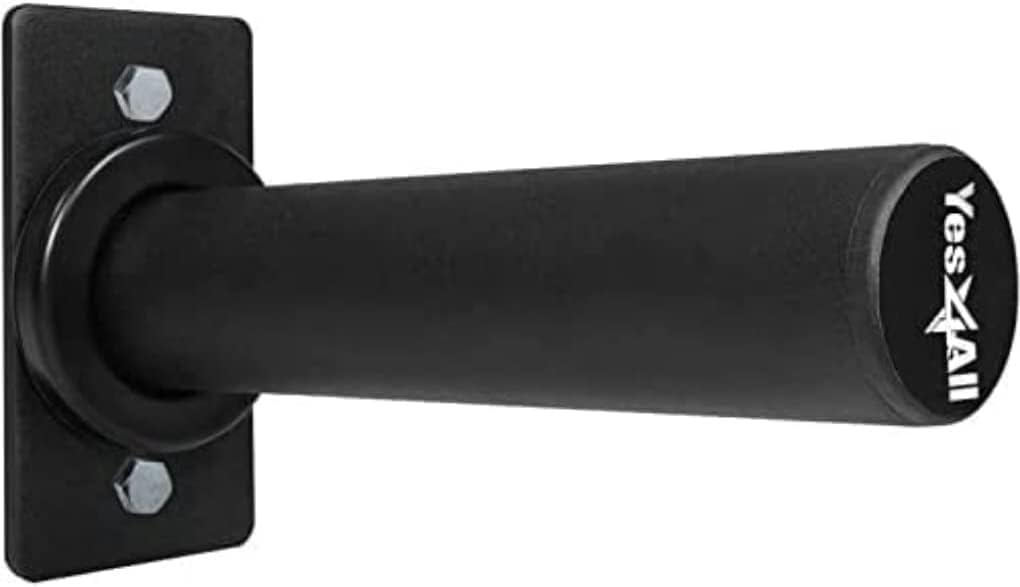 Yes4All wall mounted weight plate holder, il supporto salvaspazio per dischi perfetto per la tua home gym