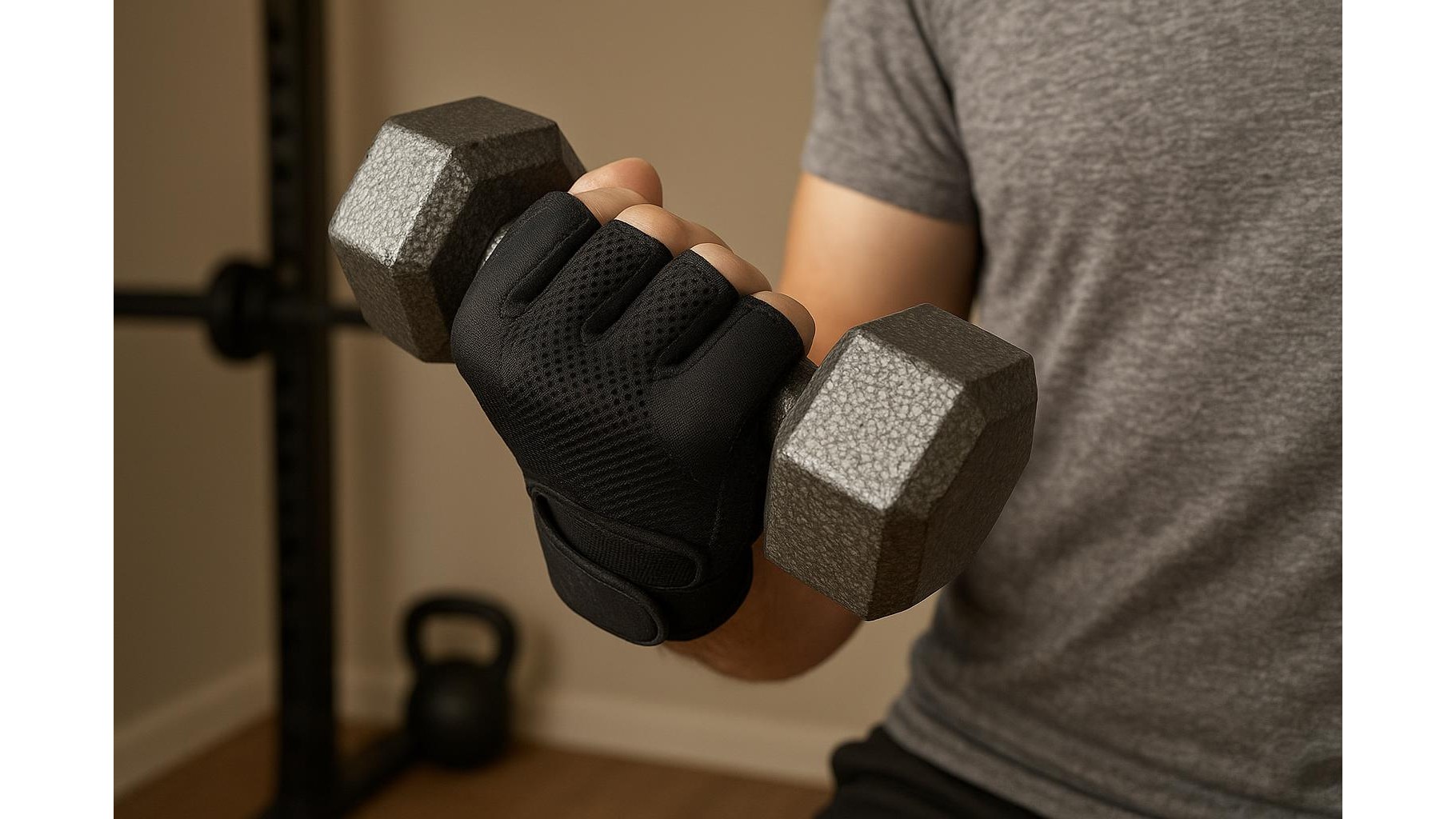 How to choose anti-slip training gloves for sweaty home workouts