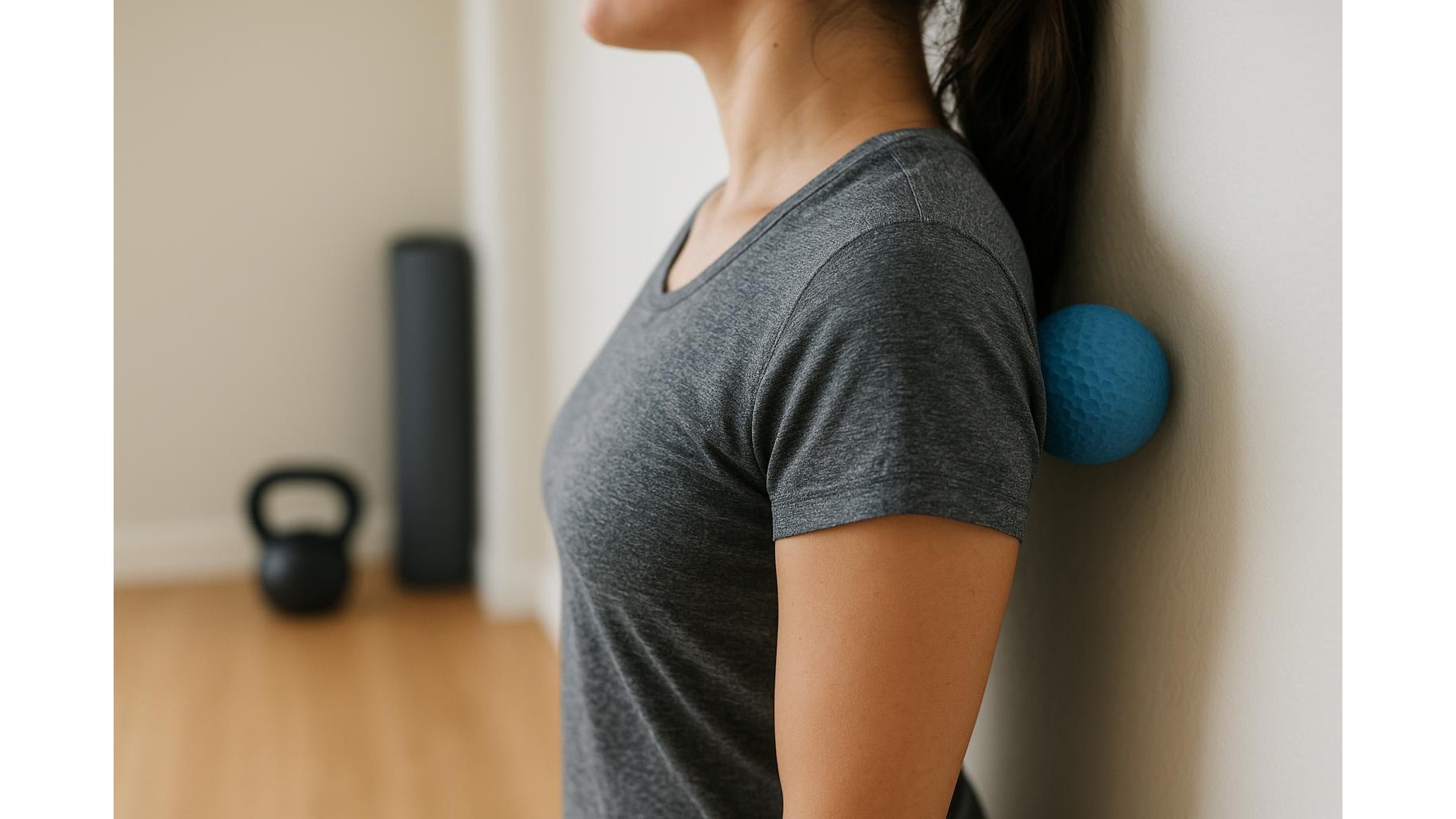 DIY trigger point wall routine: simple self-massage for tight backs after home workouts
