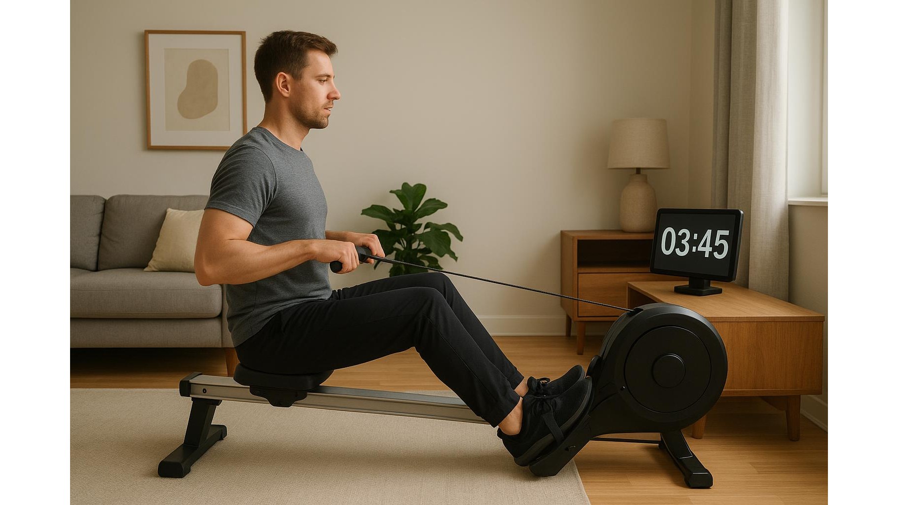 Rowing machine intervals vs easy rows: how to set up effective home cardio sessions