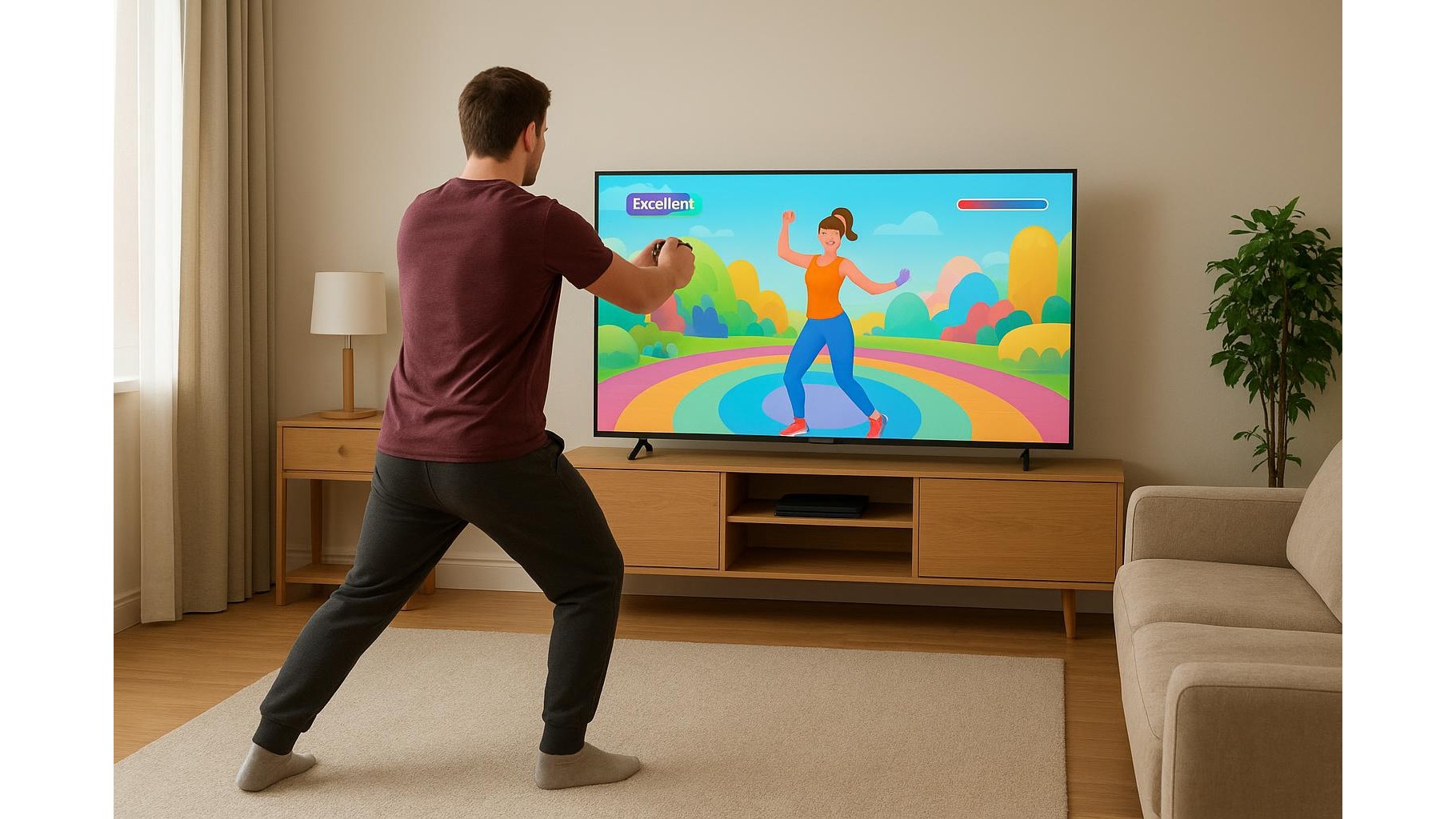 Turn your game console into a structured home fitness system without extra gadgets