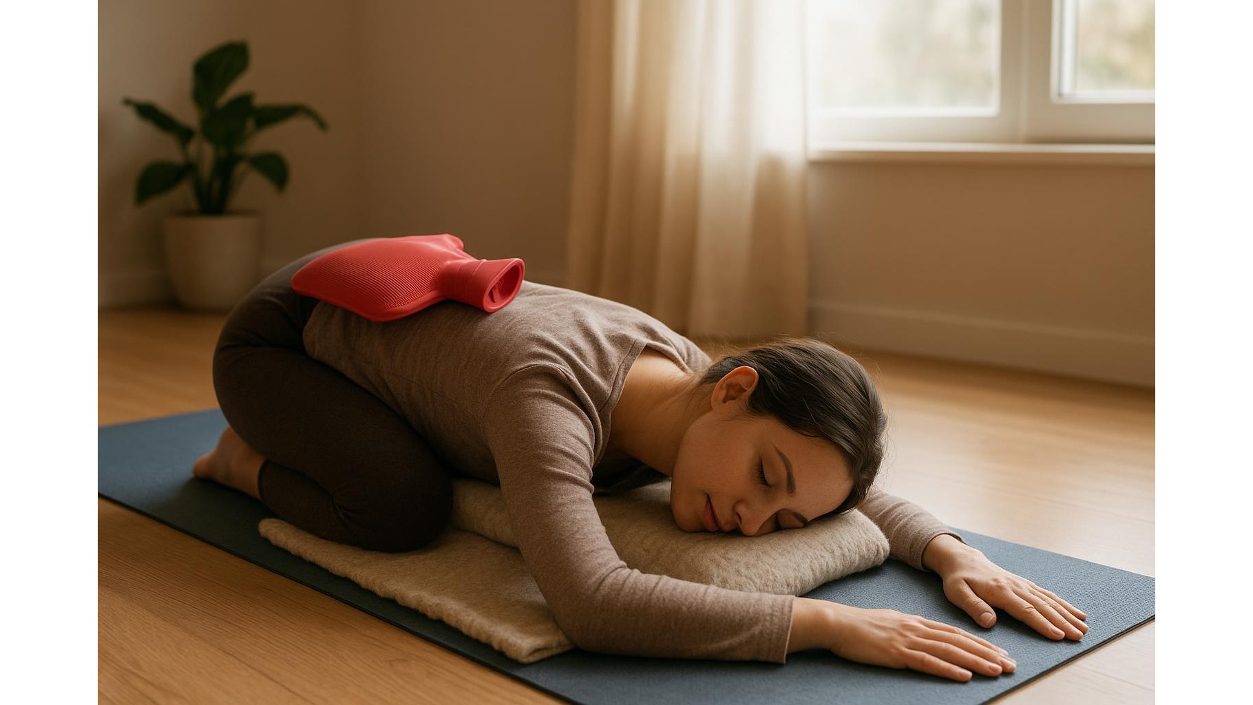 Cramps, fatigue and home training: gentle recovery routine for menstrual cycle days 1–3