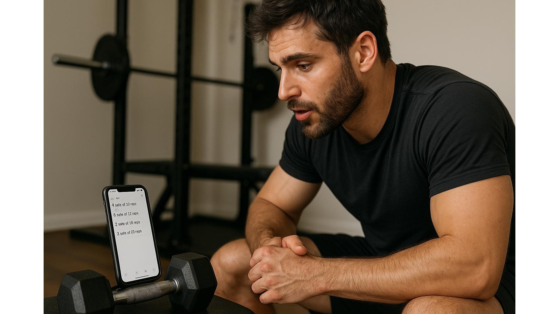 Voice-controlled workout logging: how to use phone dictation to record home training sets and reps