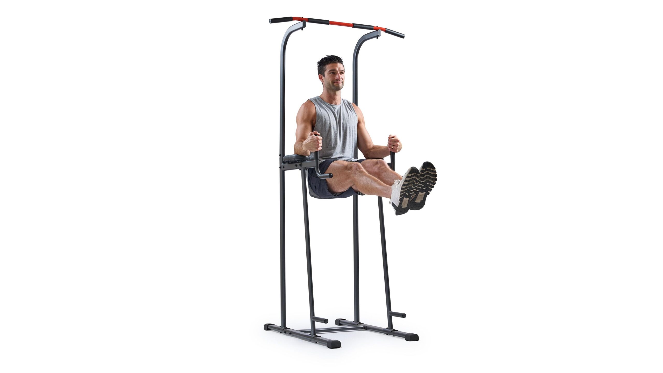 Sunny Health & Fitness power tower in promo on Amazon: build a full body calisthenics corner at home