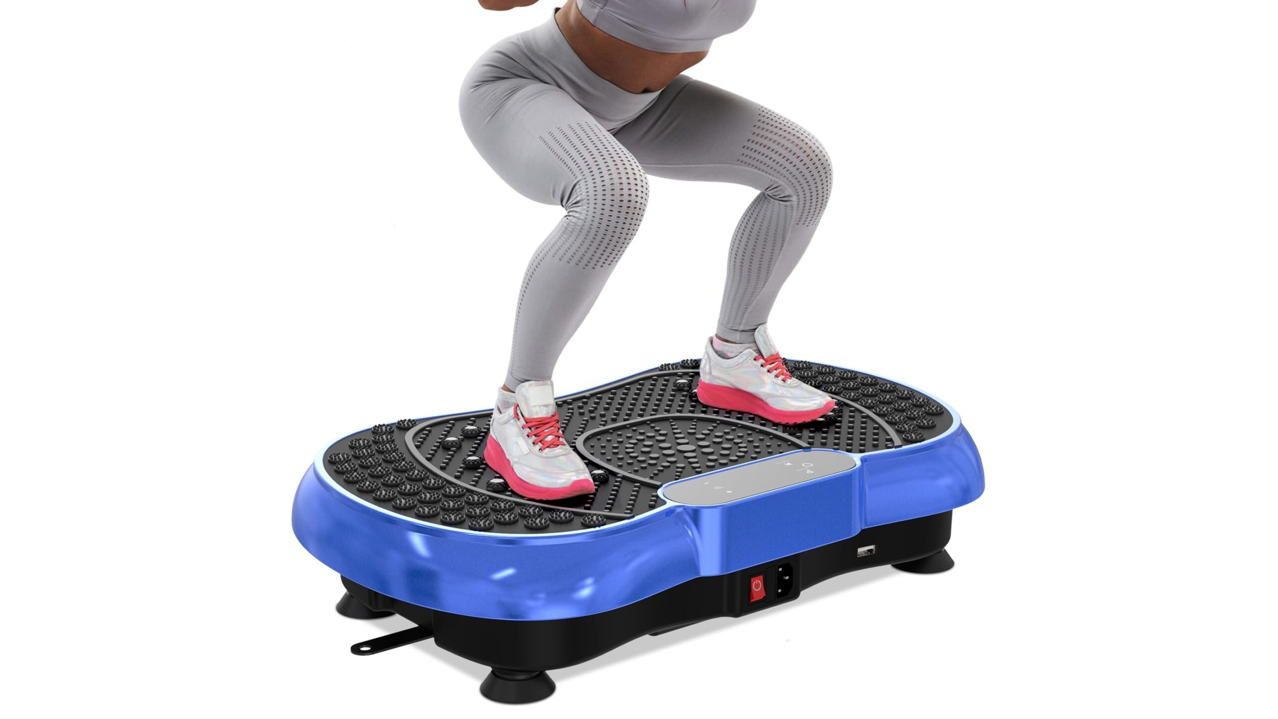 Vibration plate exercise machine on Amazon: compact whole-body trainer for home use