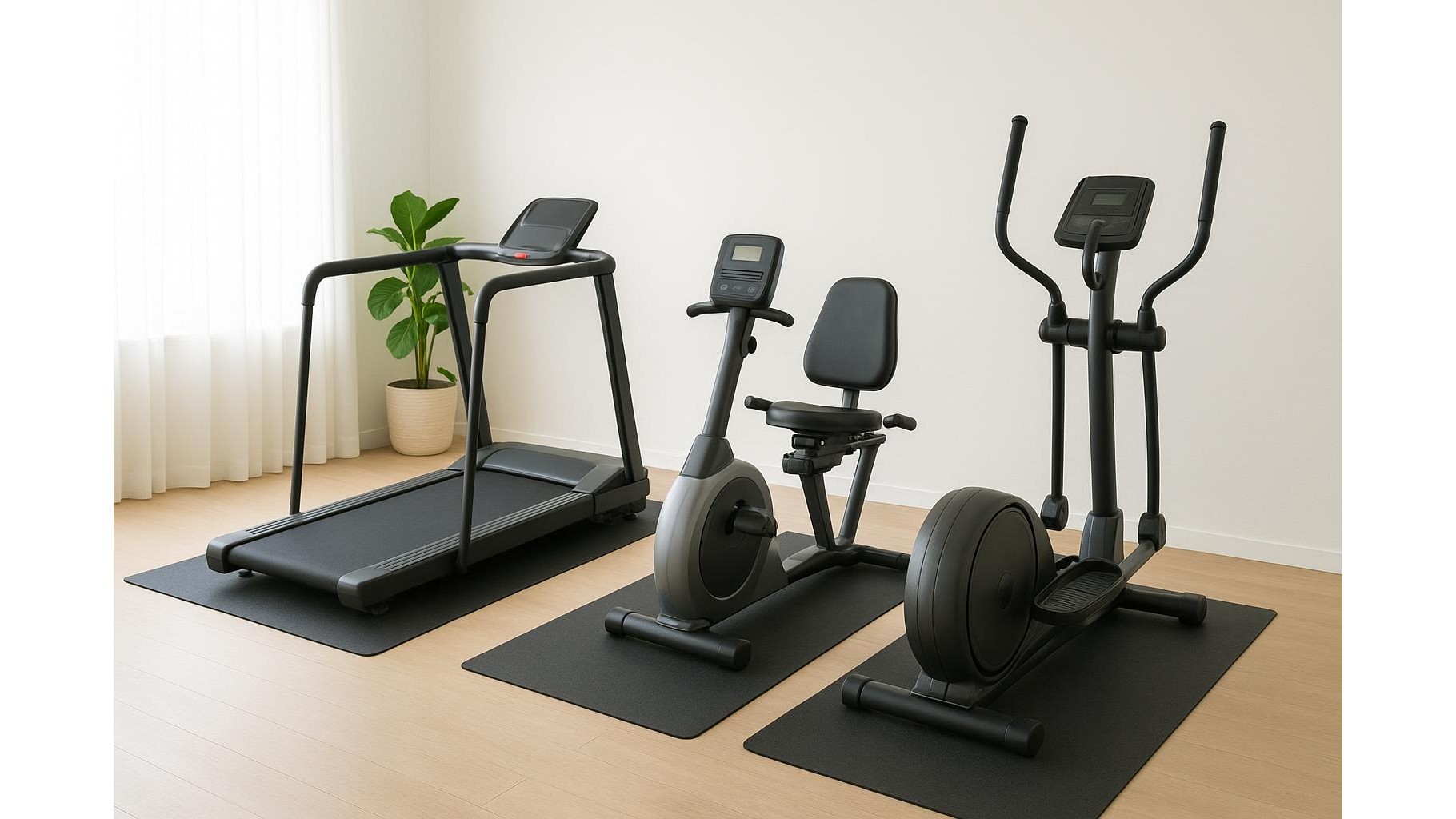 Cardio machines for people with poor balance: features that make home workouts safer