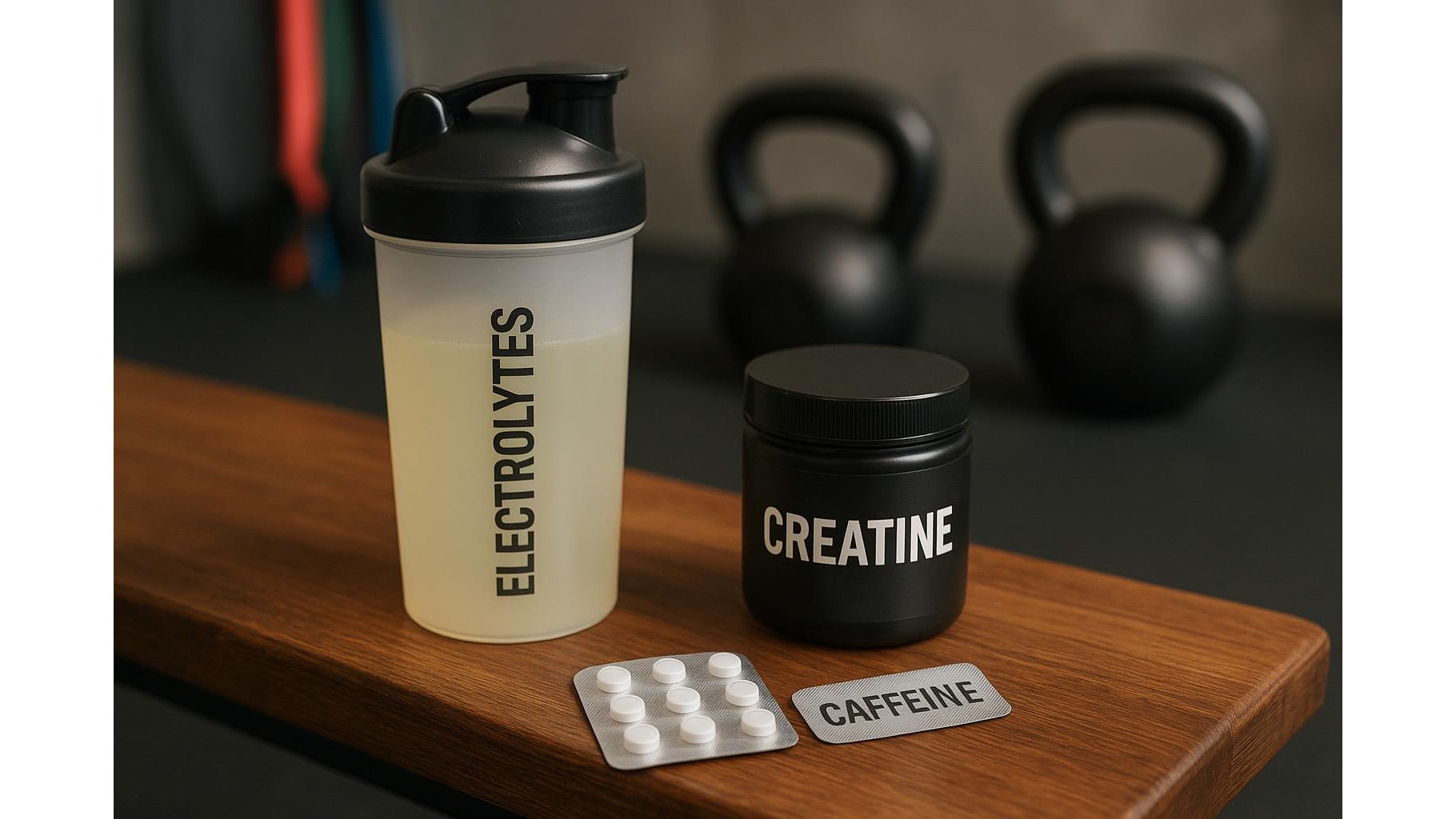 Electrolytes, creatine and caffeine together at home: stacking basics for safe, effective workouts