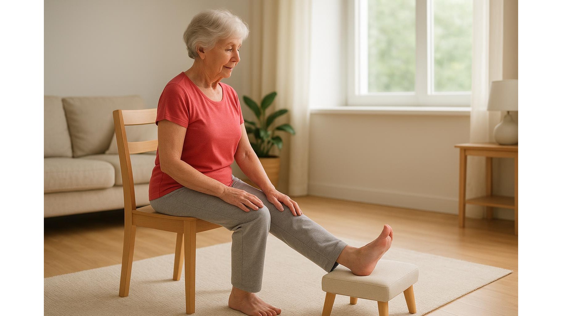 Home recovery when you cannot lie on the floor: chair-based strategies for stretching and relaxation