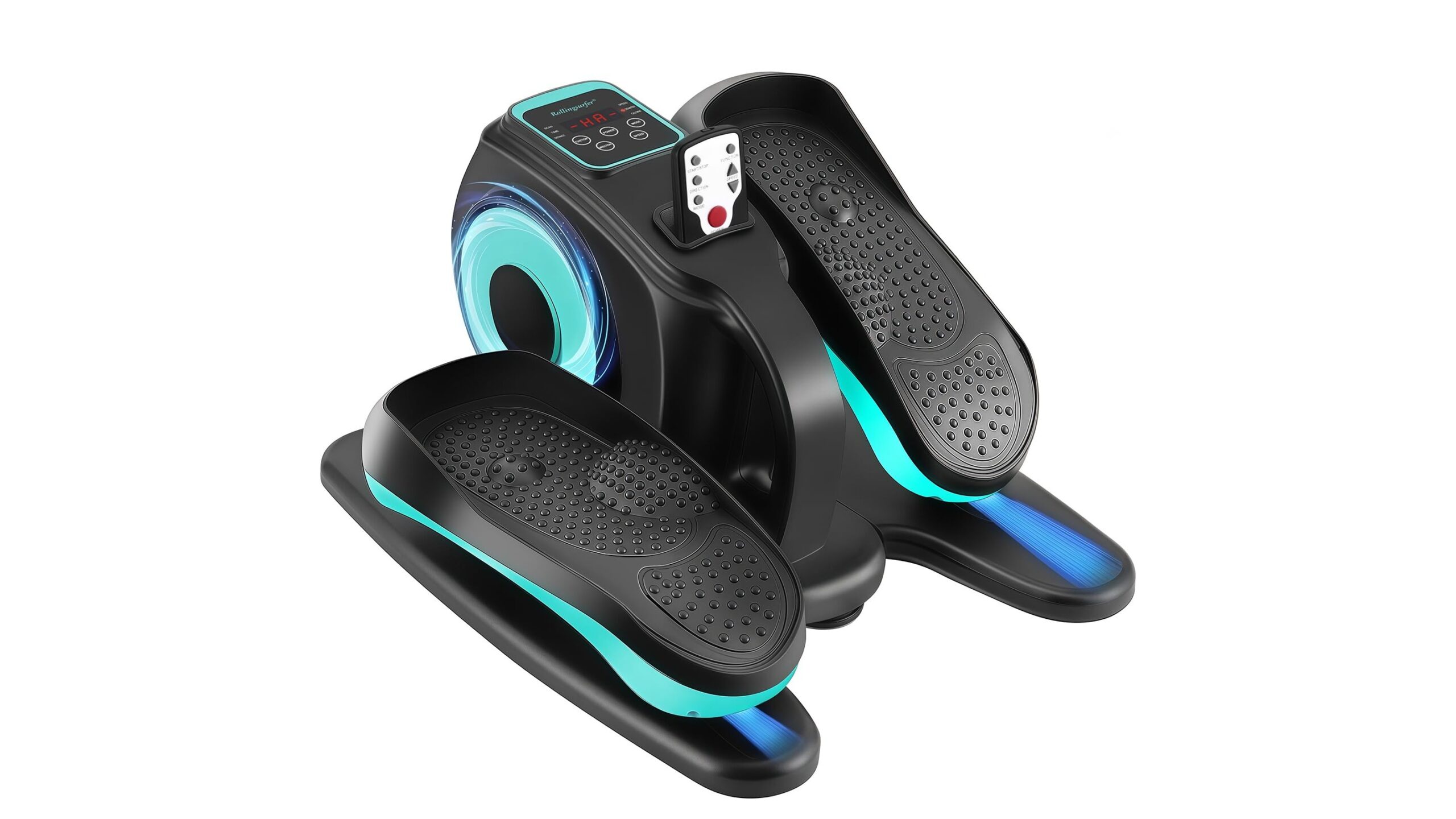 Rollingsurfer under desk elliptical, seated cardio solution for home workers and seniors