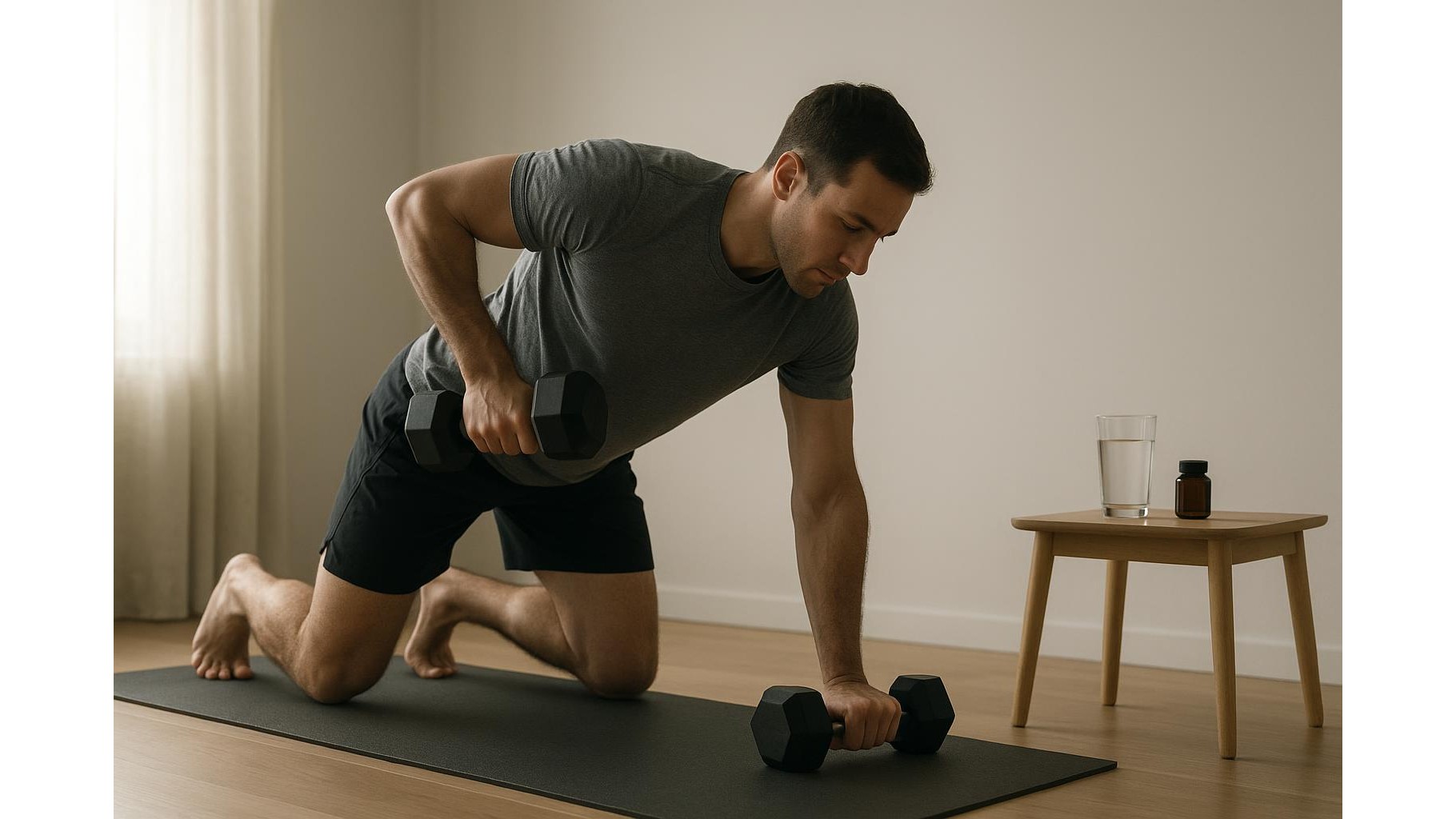L-theanine for home workouts: calm focus without extra caffeine