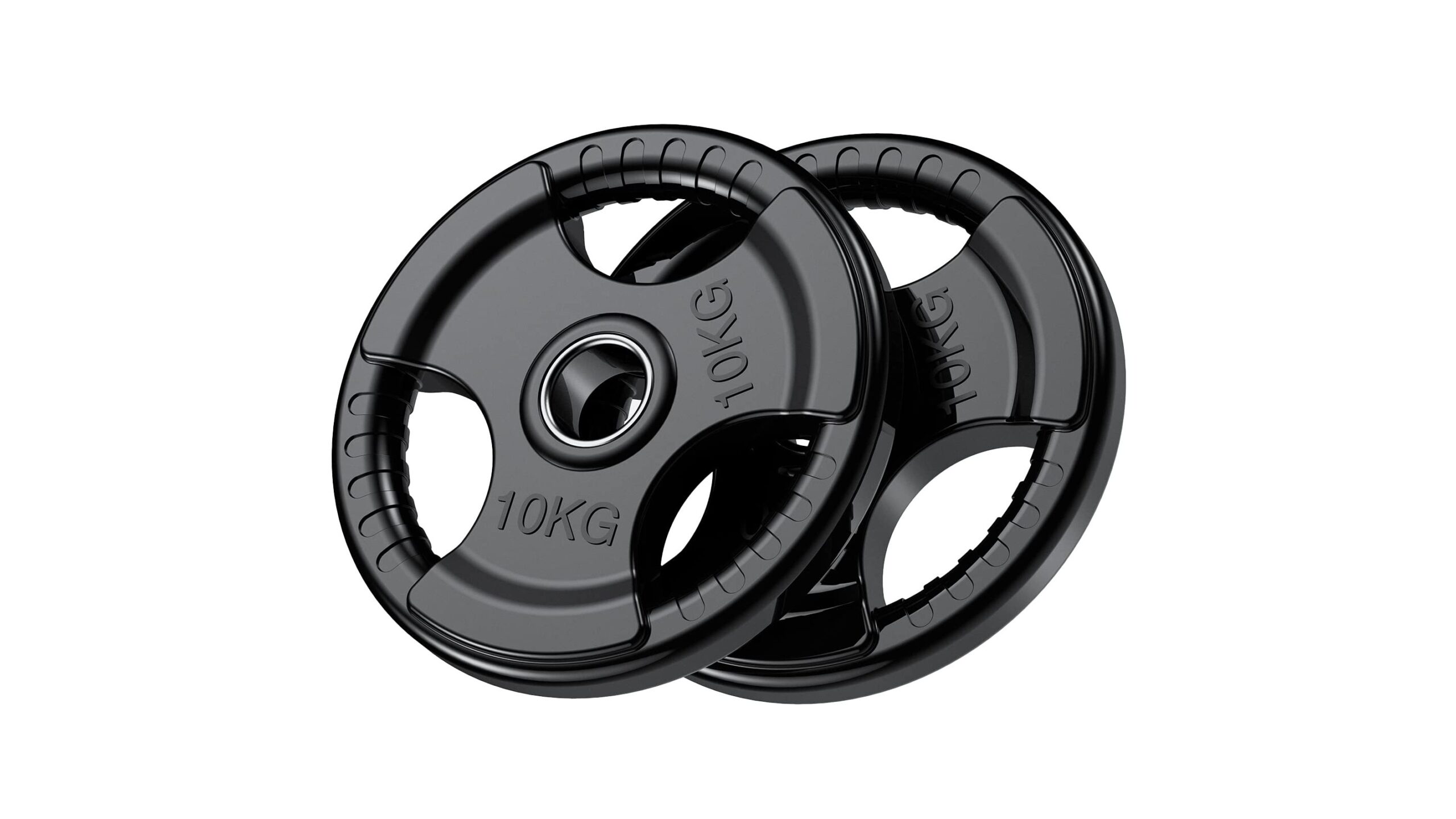 PhysKcal Olympic weight plates, rubber set for your home gym at a super price on Amazon