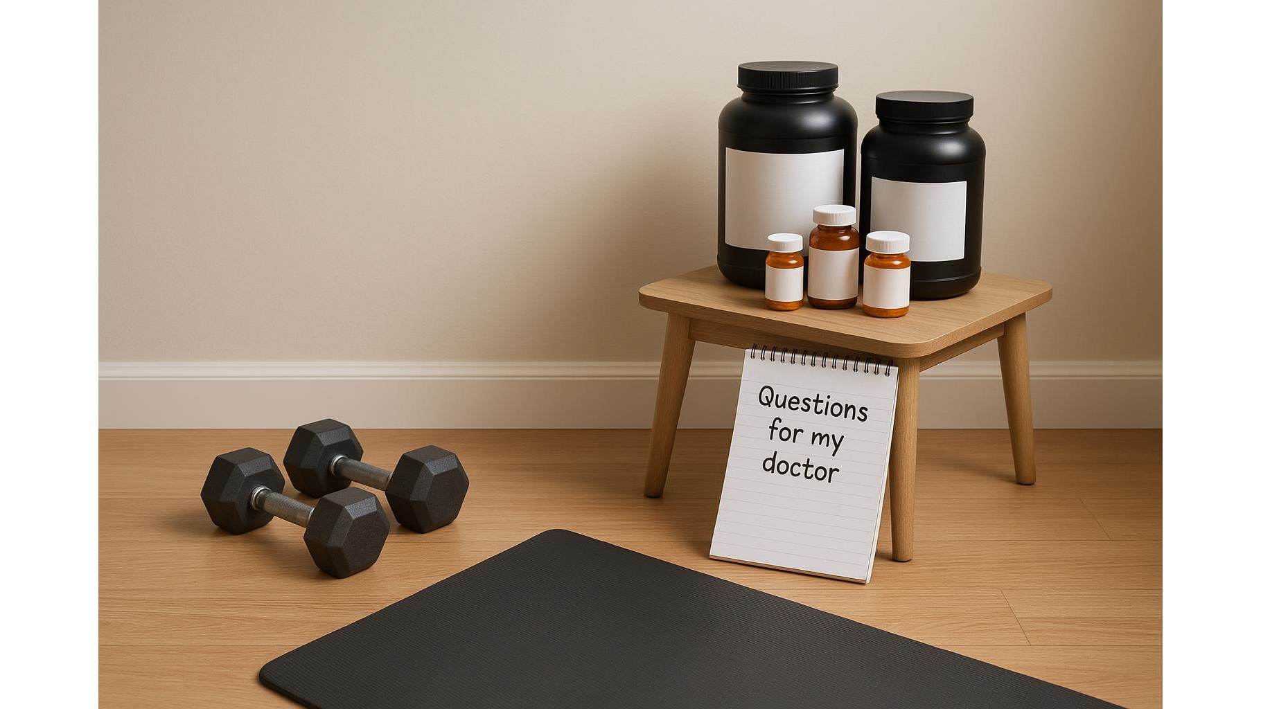 Supplements and common medications: what home athletes should ask their doctor before stacking