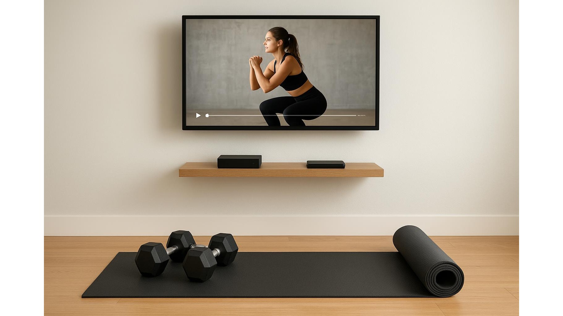 How to build an offline home workout video library with a simple media server