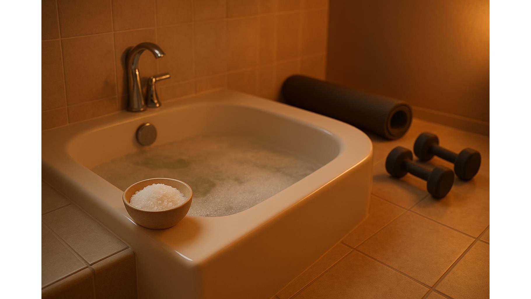 Epsom salt baths for post-workout recovery at home: relaxing ritual or overrated hype?