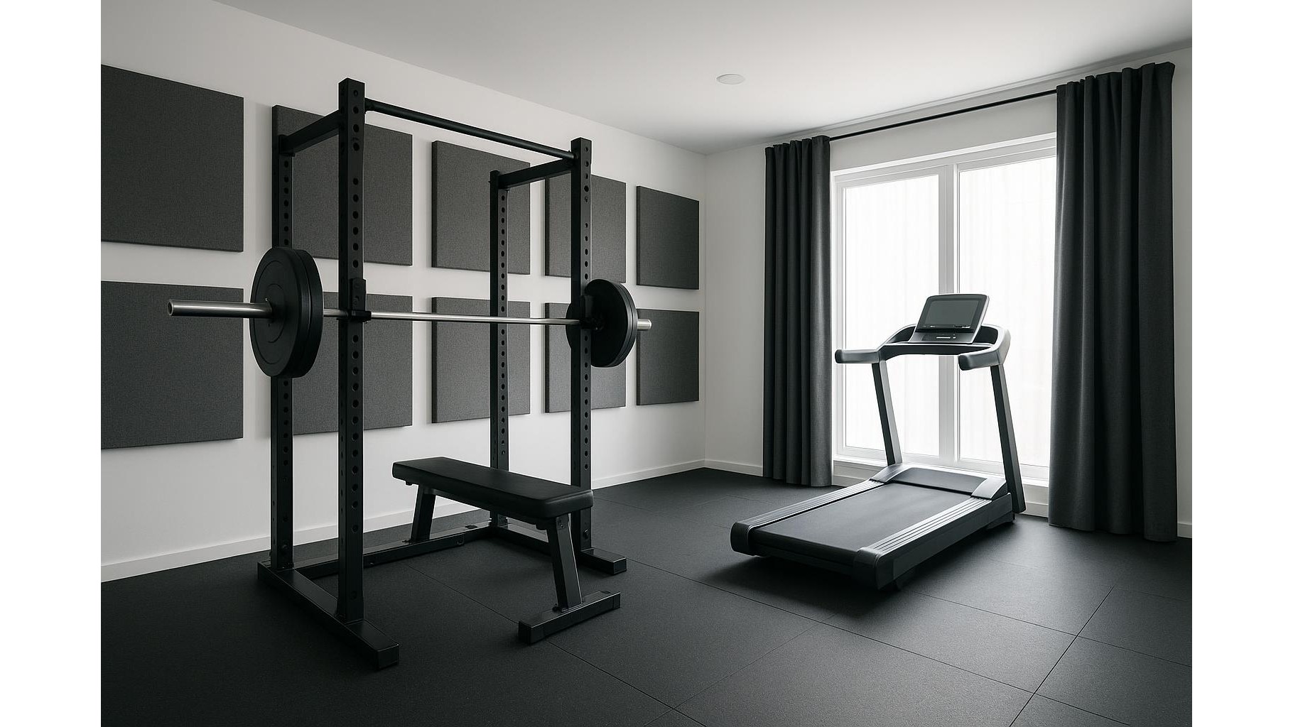 Acoustic panels for home gyms: how to cut noise without rebuilding your room