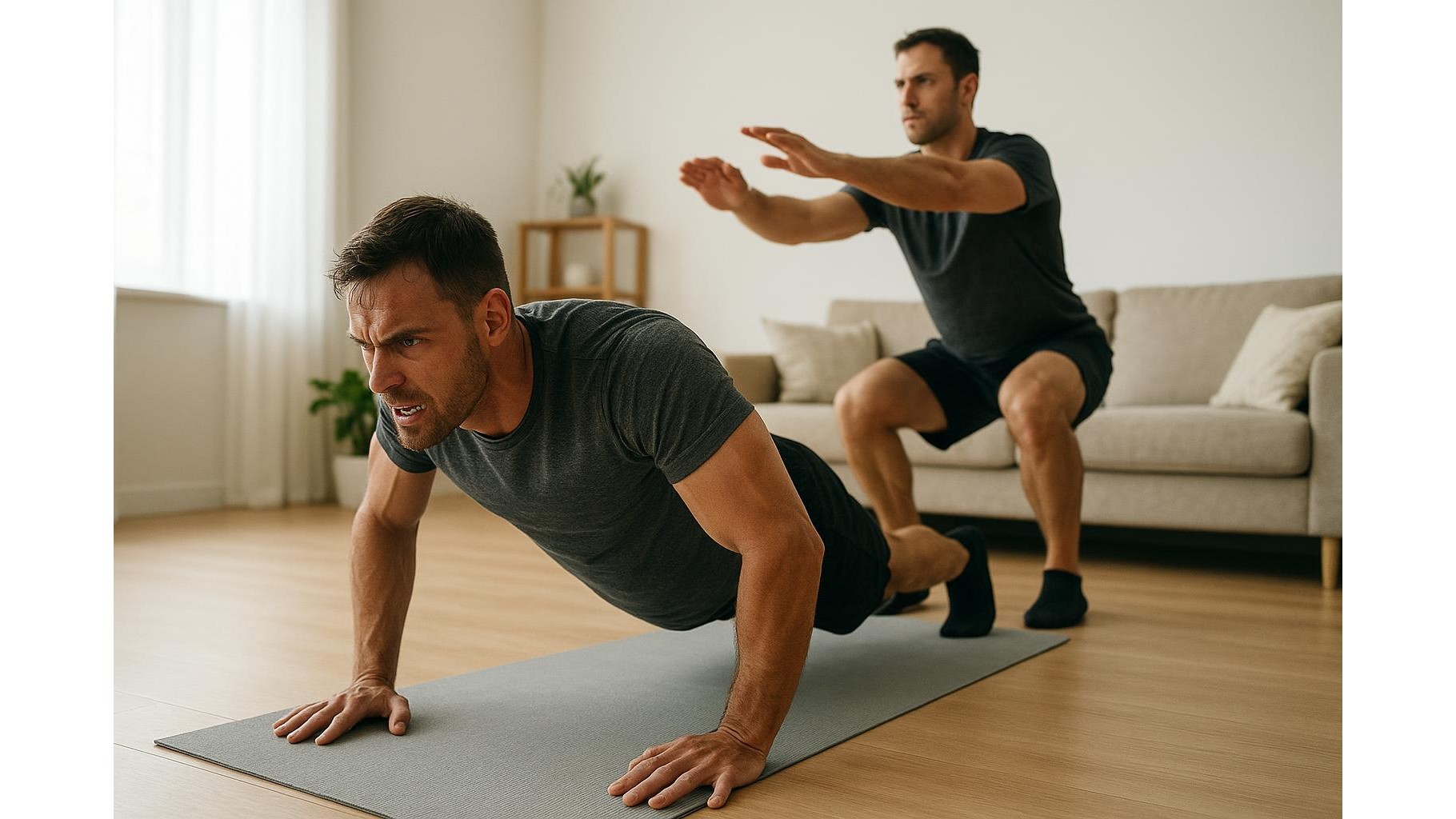 Advanced home workout challenge: 300-rep bodyweight circuit for full body strength and cardio