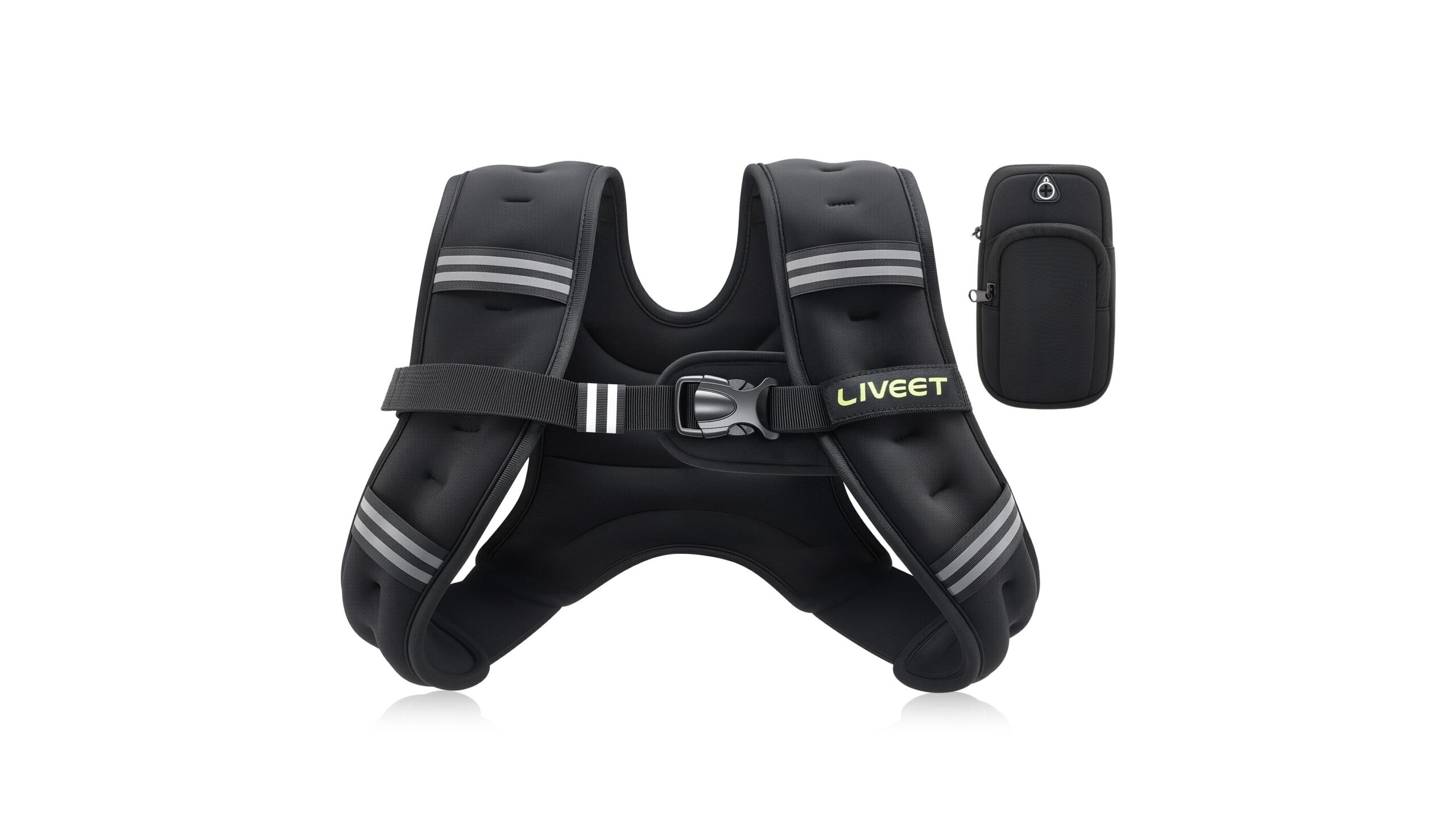 Liveet weighted vest, il giubbotto zavorrato regolabile per spingere al livello successivo i tuoi home workout