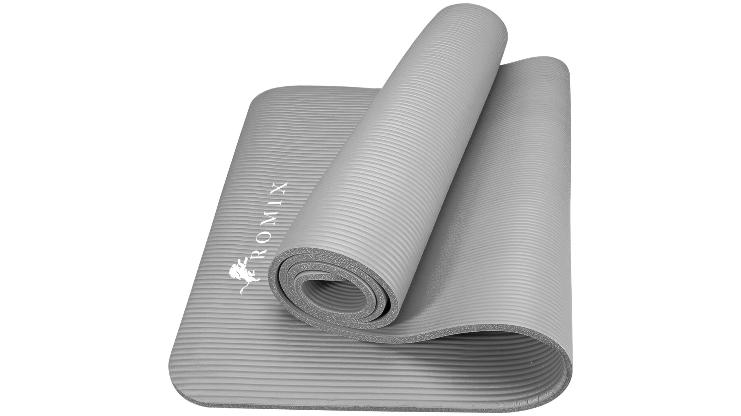Romix yoga mat da 15 mm, tappetino super morbido per home workout su pavimenti duri