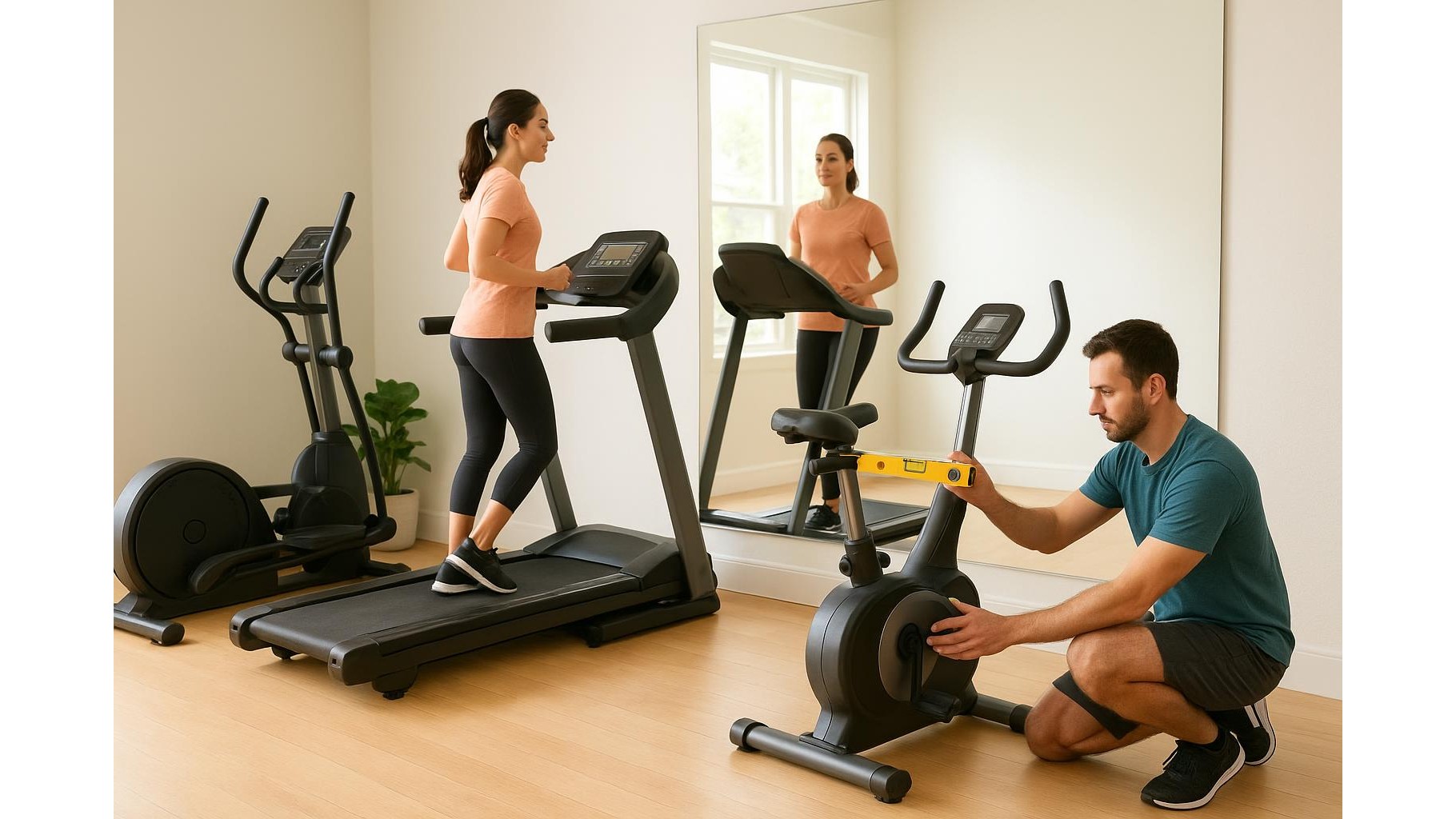 Is your home cardio machine the wrong size for you? fit, posture and safety checks