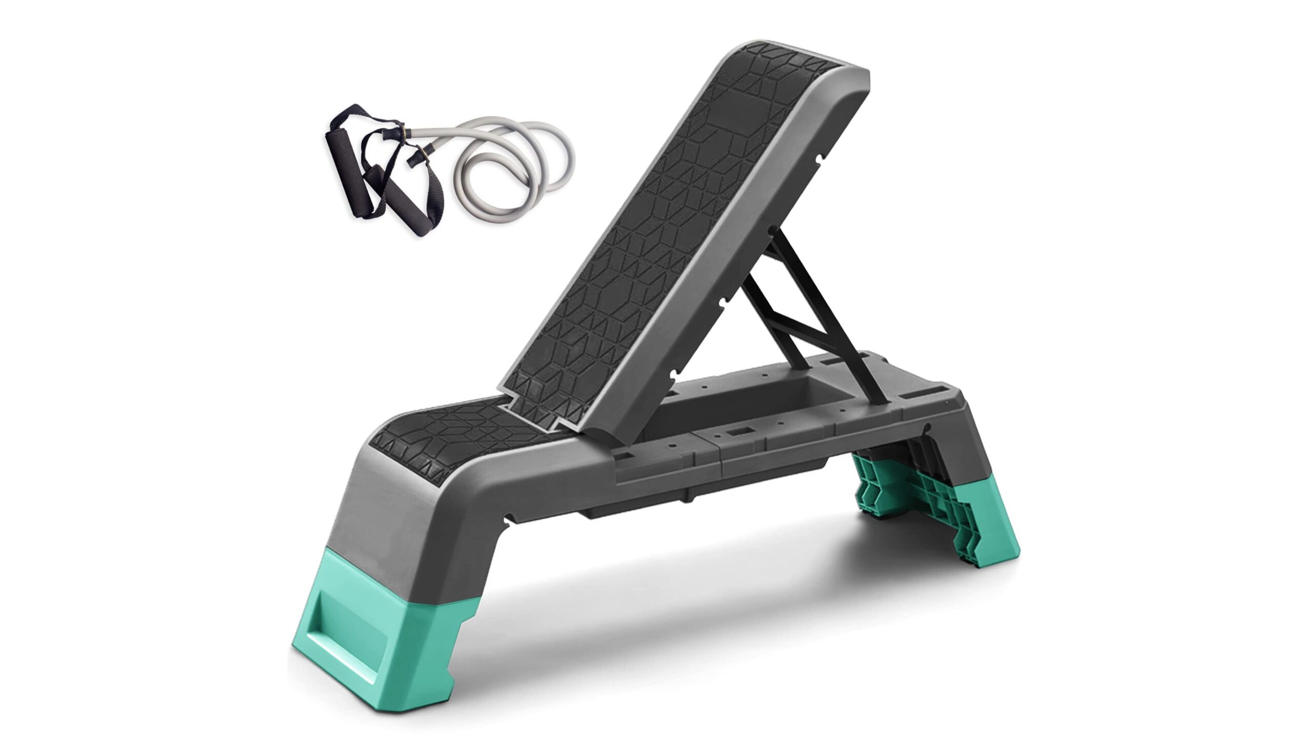 Leikefitness multifunctional aerobic deck, the all-in-one step and bench for your home gym in promo on Amazon