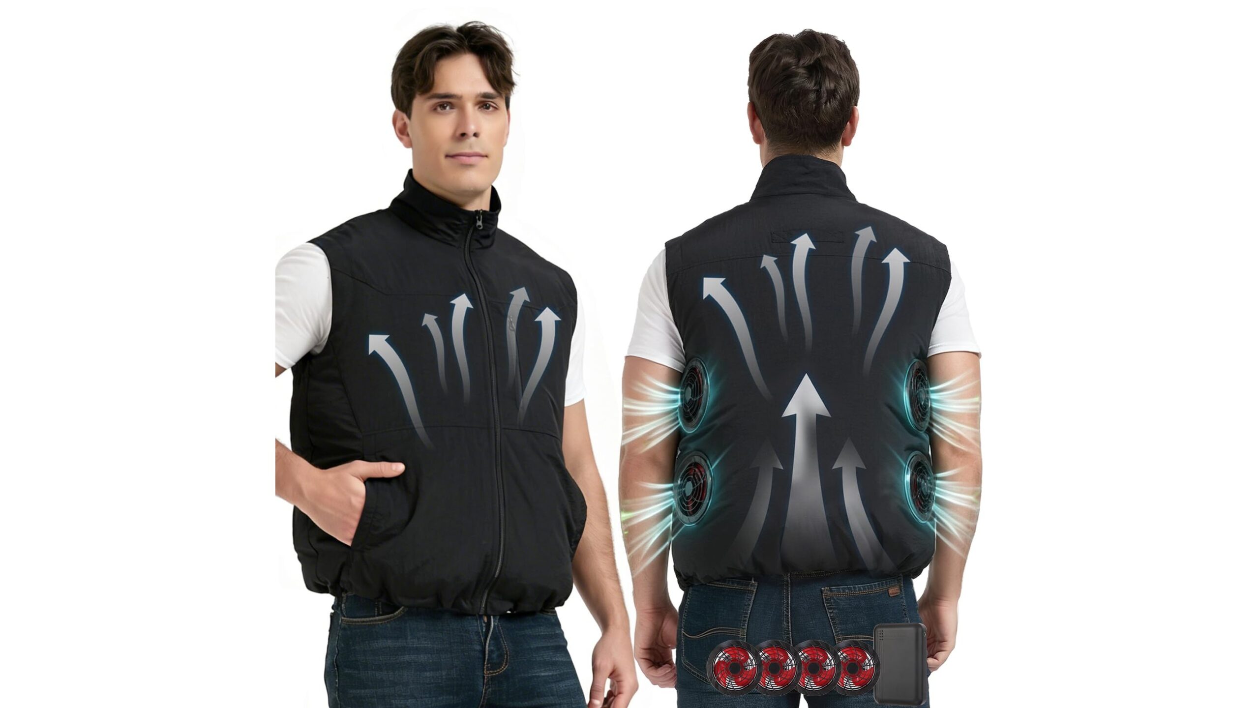 Foiueyga electric cooling vest, the wearable AC for hot home workouts now discounted on Amazon